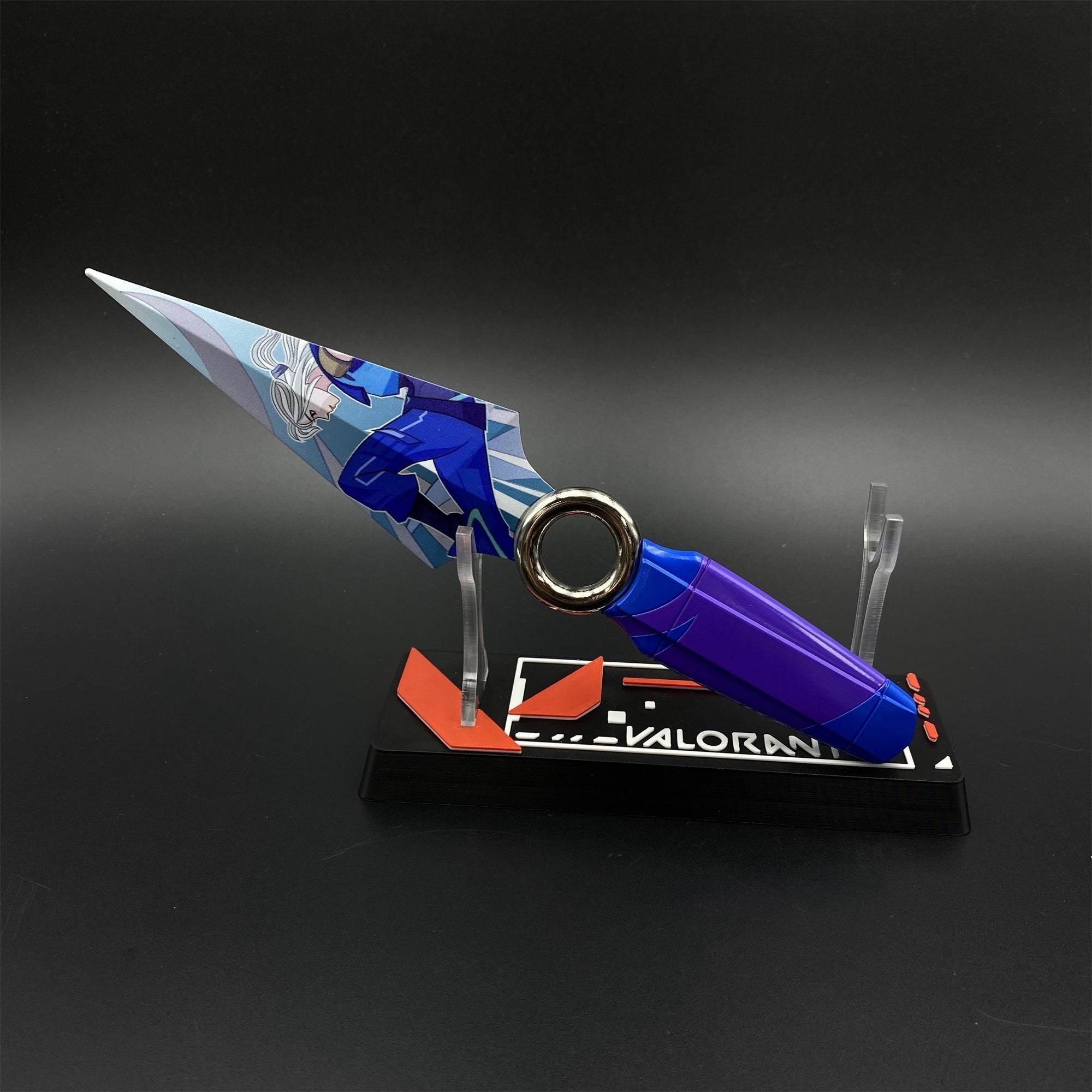 Go Volume No 1 Knife Jett Kunai Life Size Blunt Metal Replica