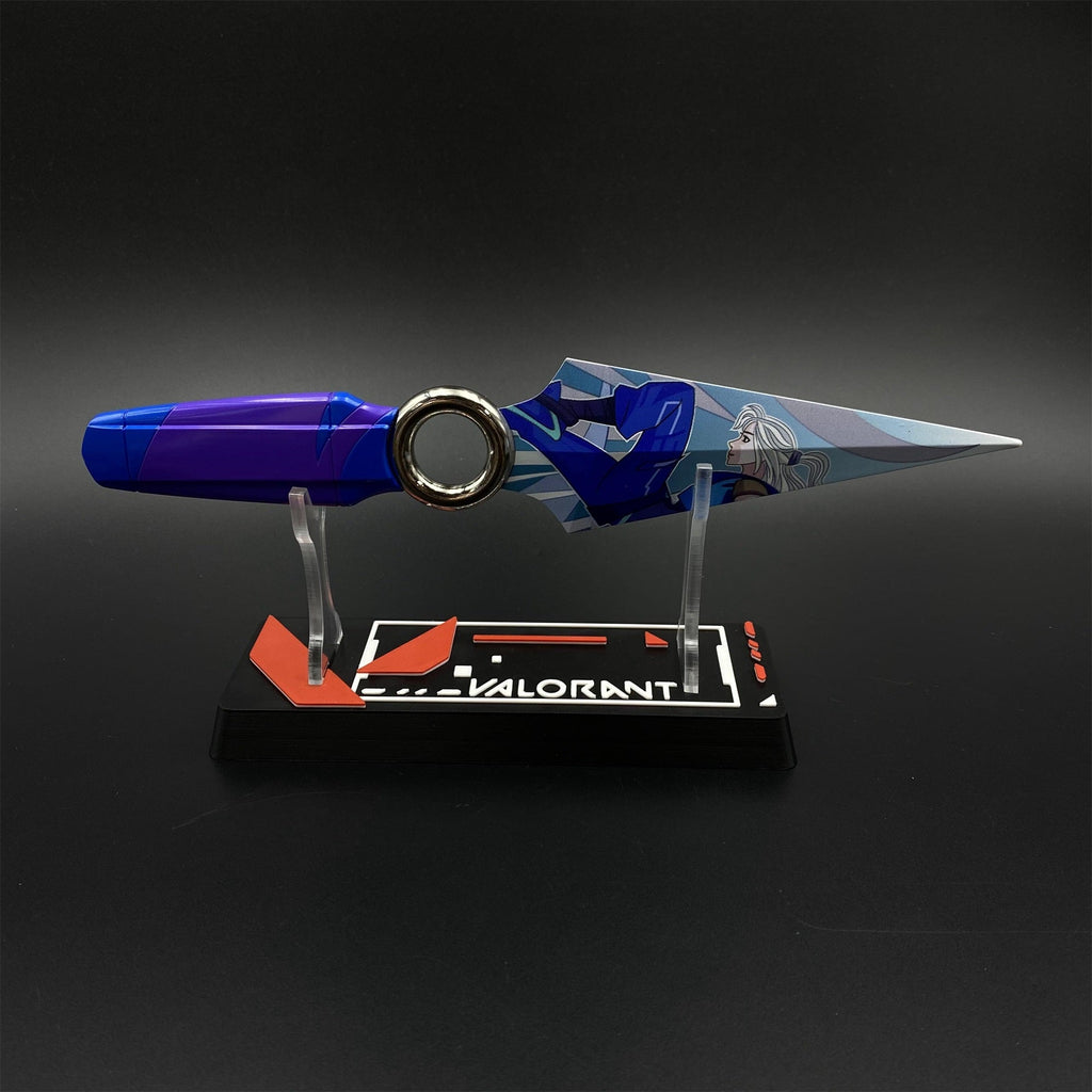 Go Volume No 1 Knife Jett Kunai Life Size Blunt Metal Replica