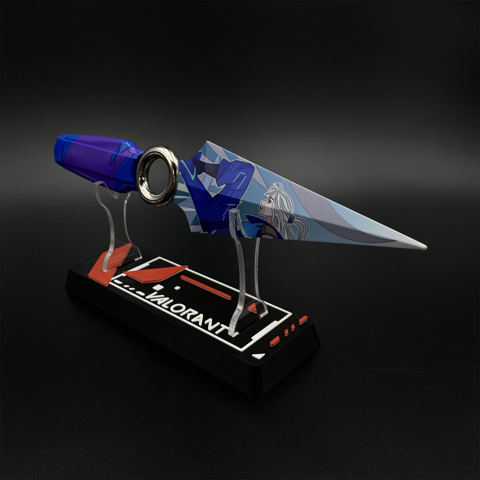 Go Volume No 1 Knife Jett Kunai Life Size Blunt Metal Replica