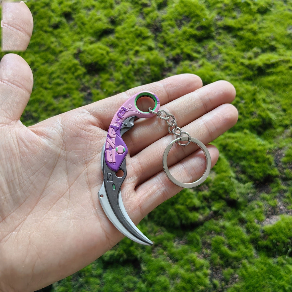 Porte-clés Métal Karambit Velocity (Valorant)