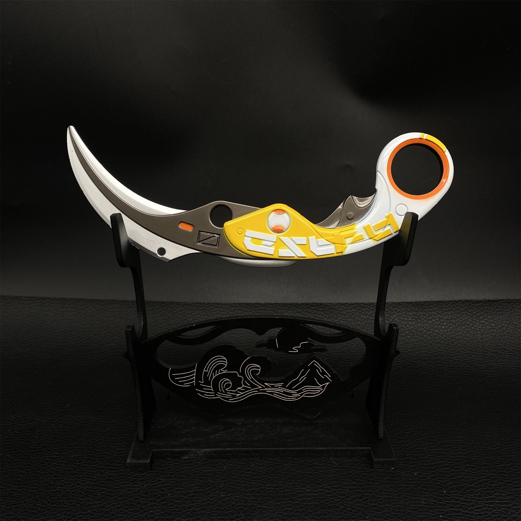 Réplique Métal Karambit Velocity – Lame Émoussée (Valorant)