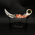 Réplique Métal Karambit Velocity – Lame Émoussée (Valorant)