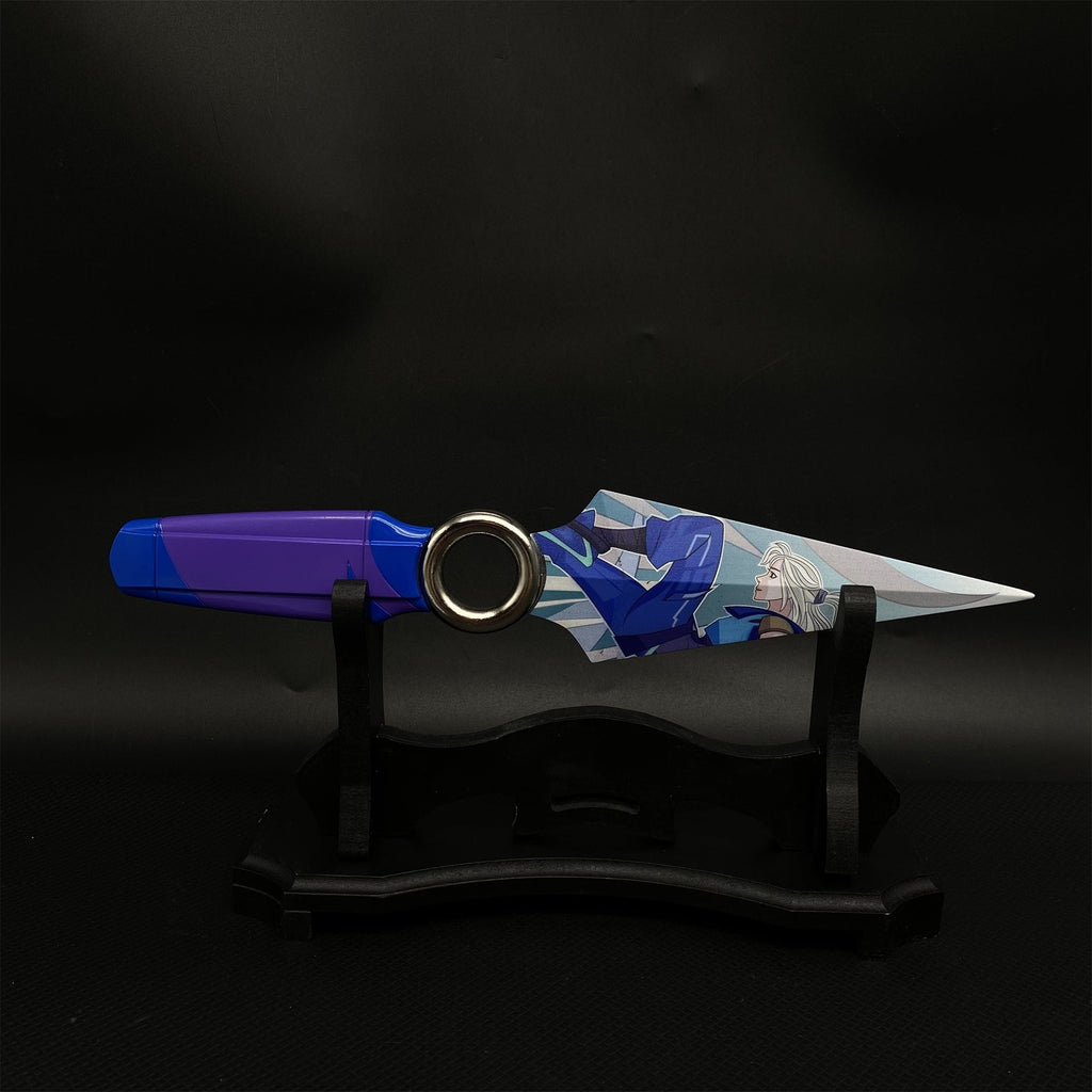 Go Volume No 1 Knife Jett Kunai Life Size Blunt Metal Replica