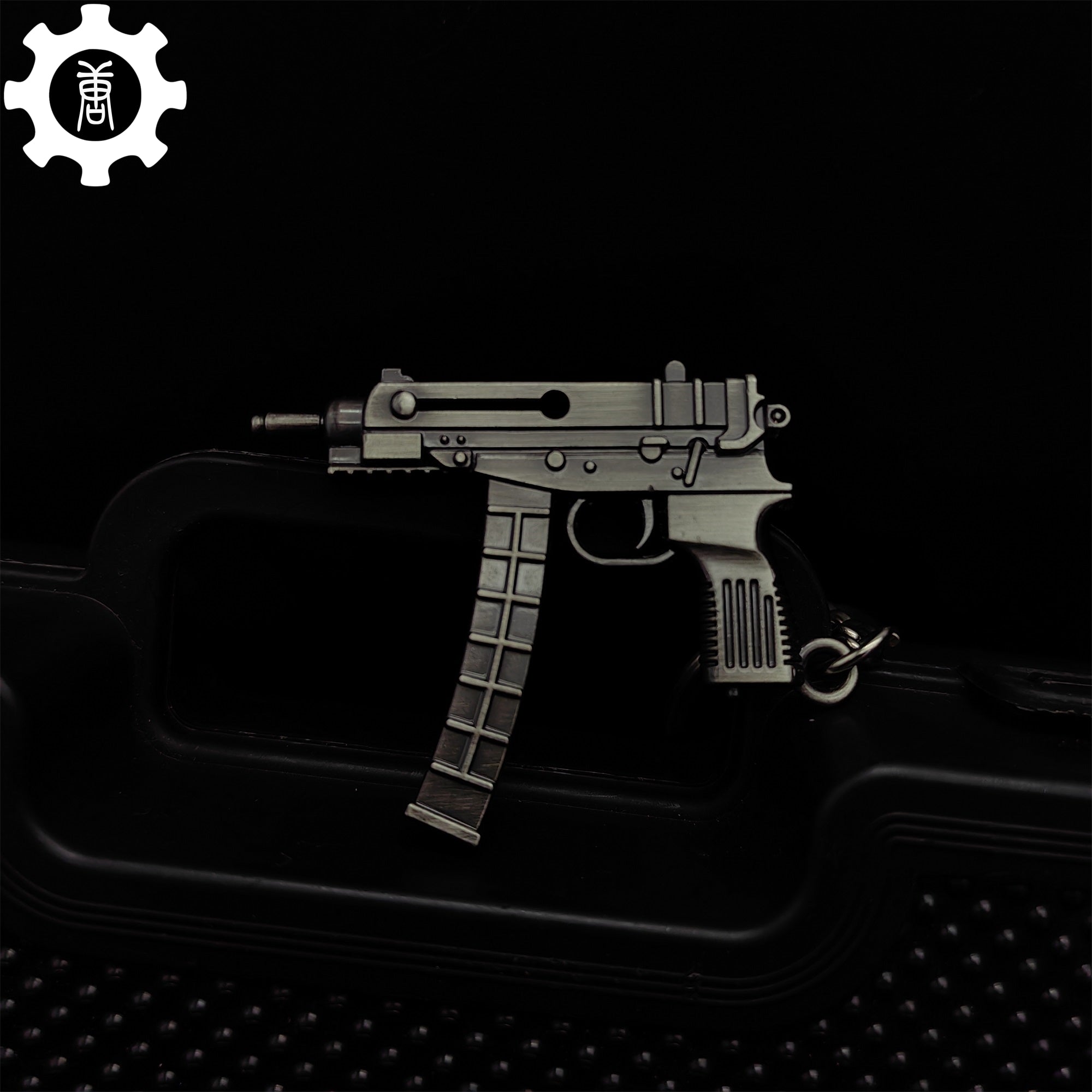 12 In 1 Metal World Famous Pistol Revolver Gun Keychain