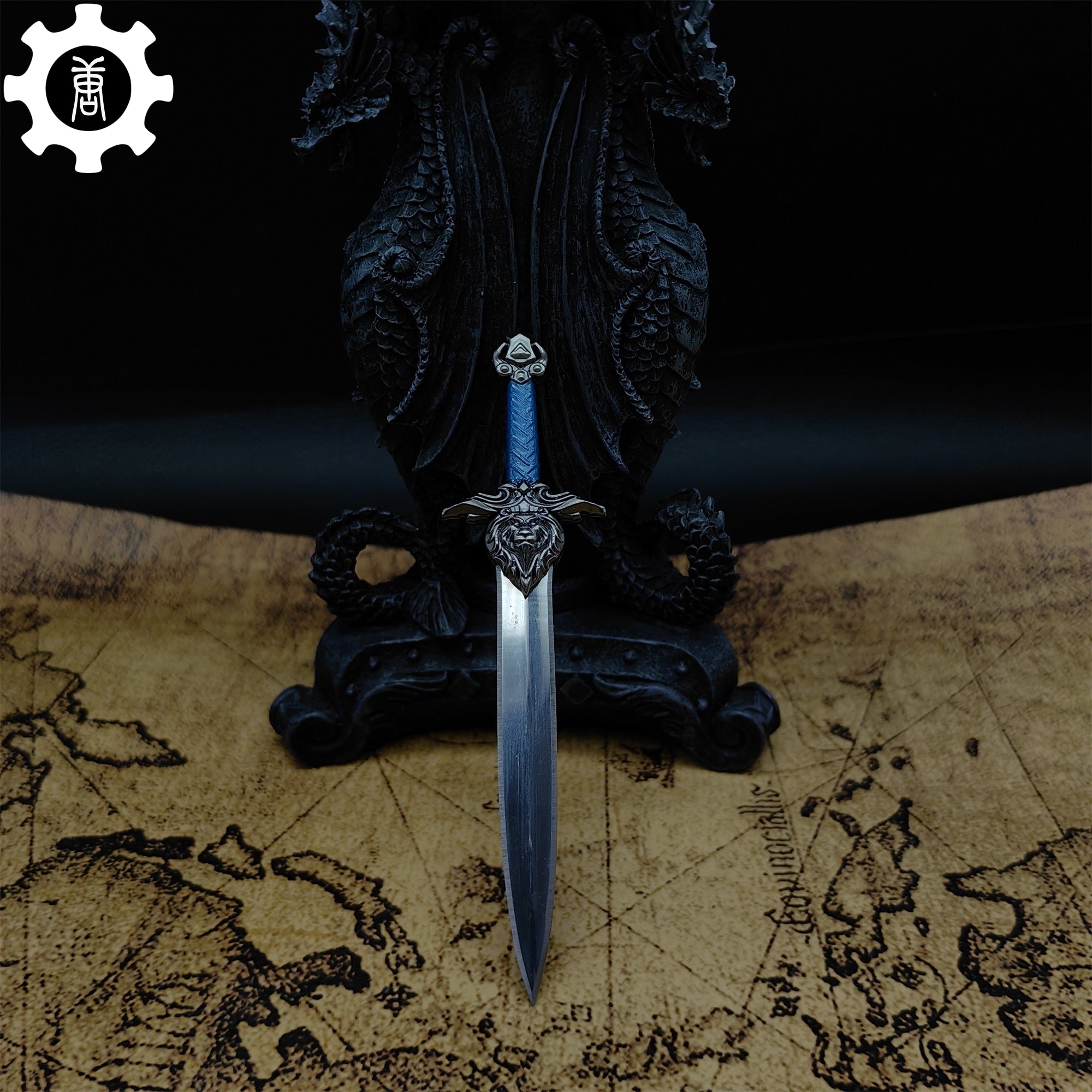 WOW Stormwind Sword Mini Metal Replica Unboxing Tool