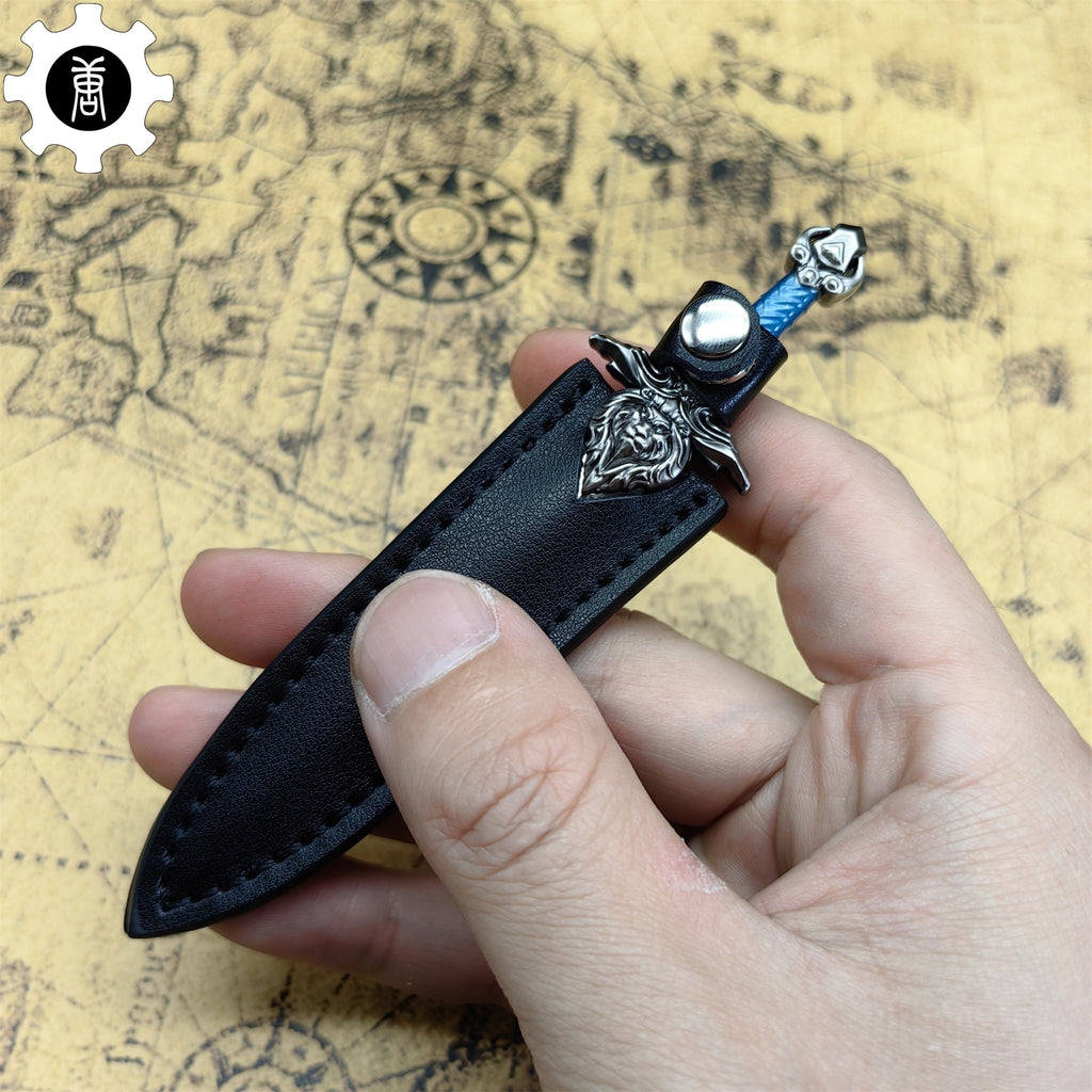 WOW Stormwind Sword Mini Metal Replica Unboxing Tool