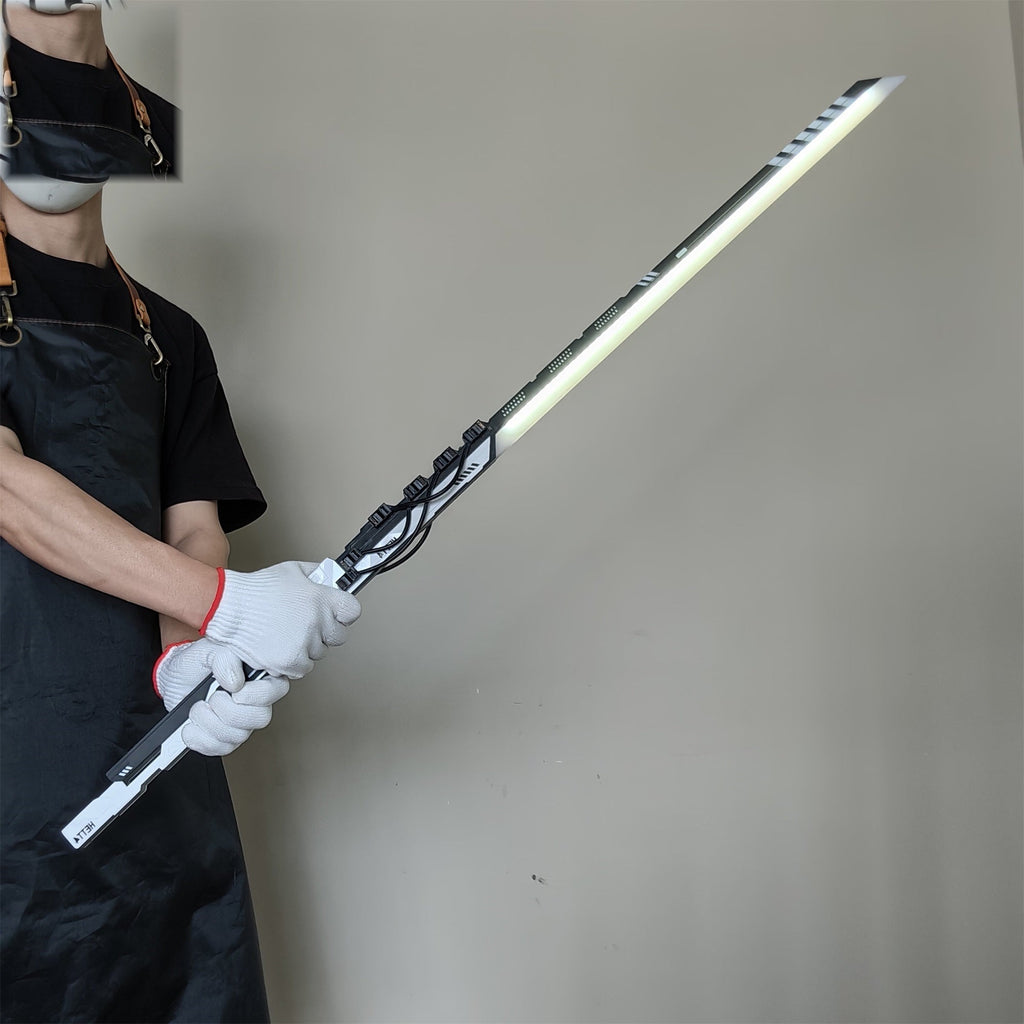 White Izanami Katana High-End Game Cosplay Prop