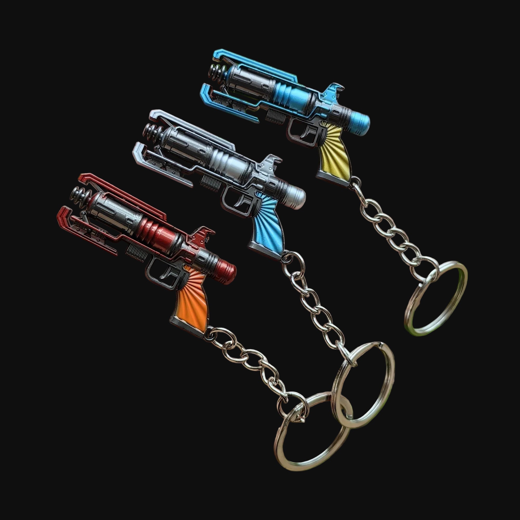 Wingman Revolver Keychain Mini Metal Replica 