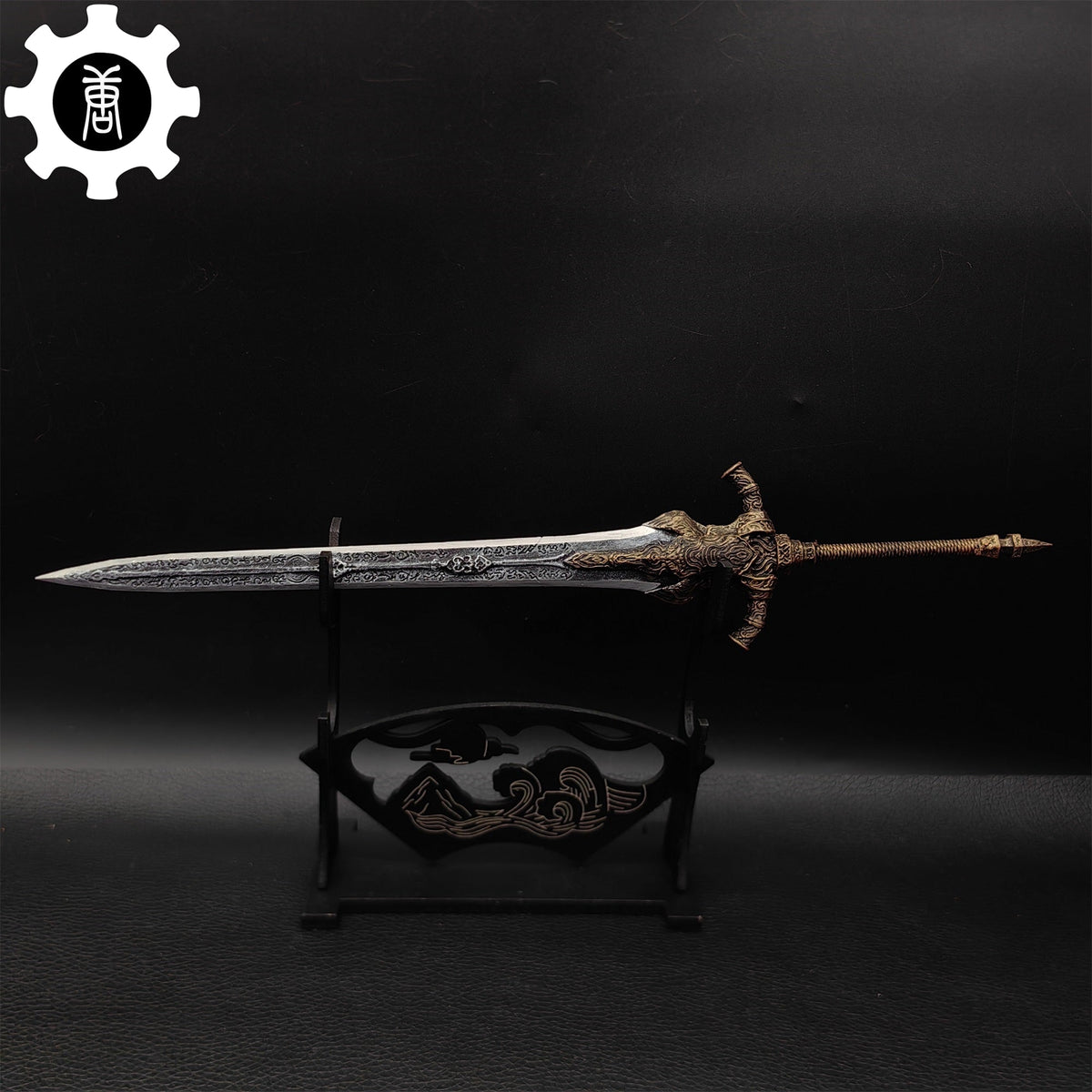 Réplique Imprimée 3D Grande Épée du Chevalier Loup 1/6 (Dark Souls III)