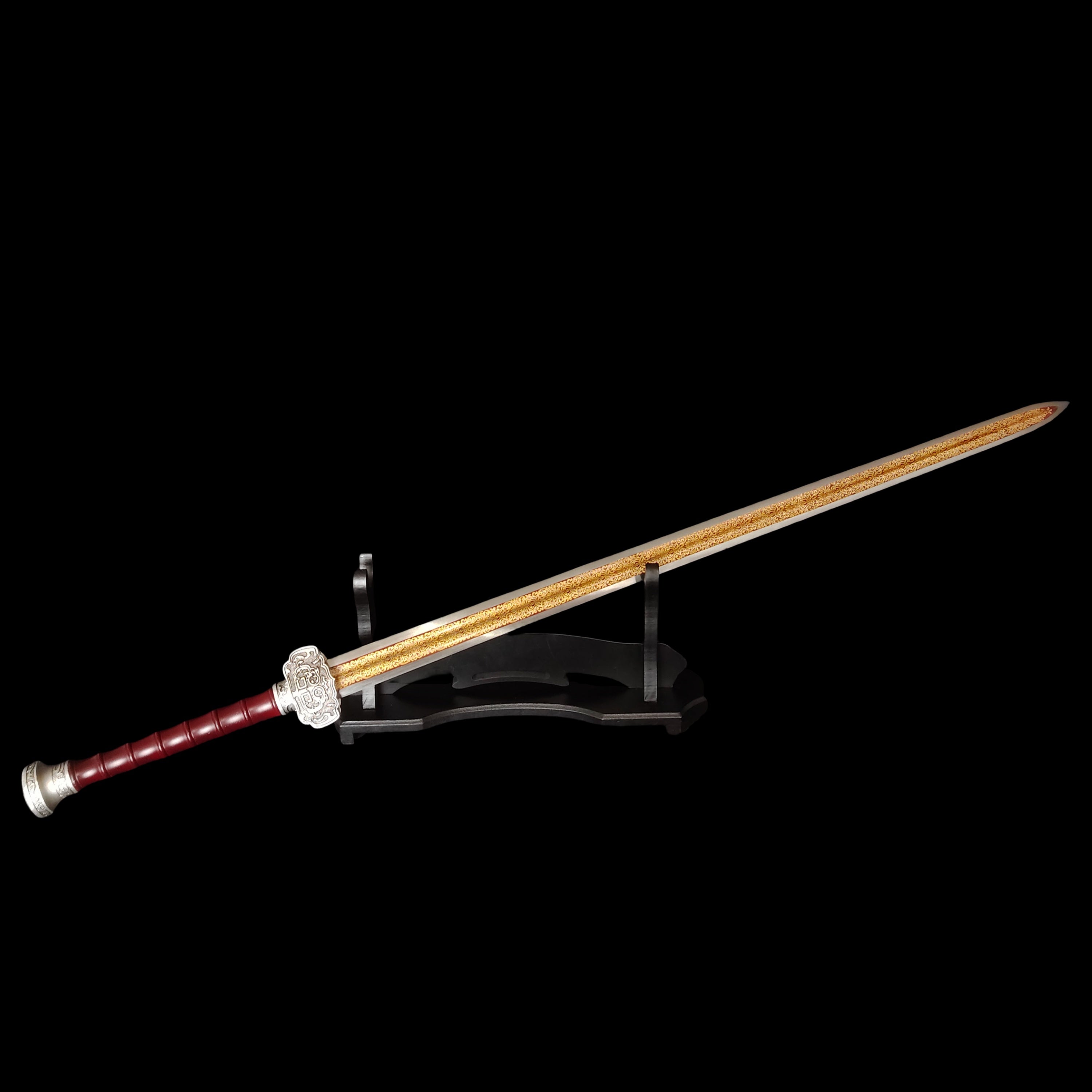 Life-size Katana Sword Wood Display Stand
