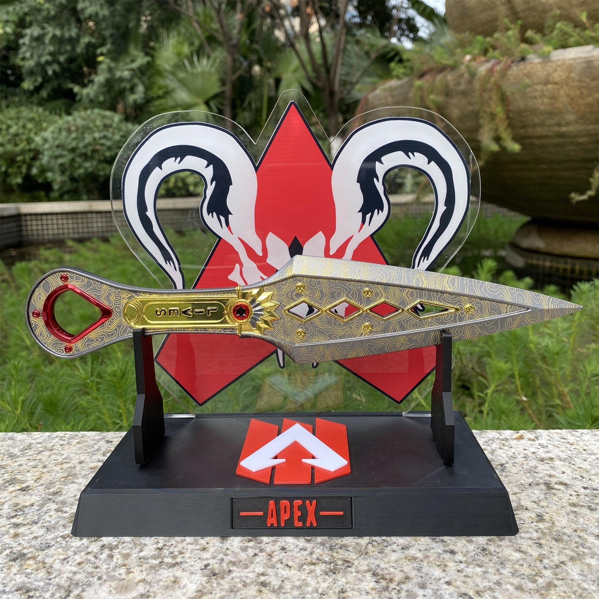 Wraith Heirloom Recolor Last Hope Wraith Kunai Better Damascus Steel Pattern Version