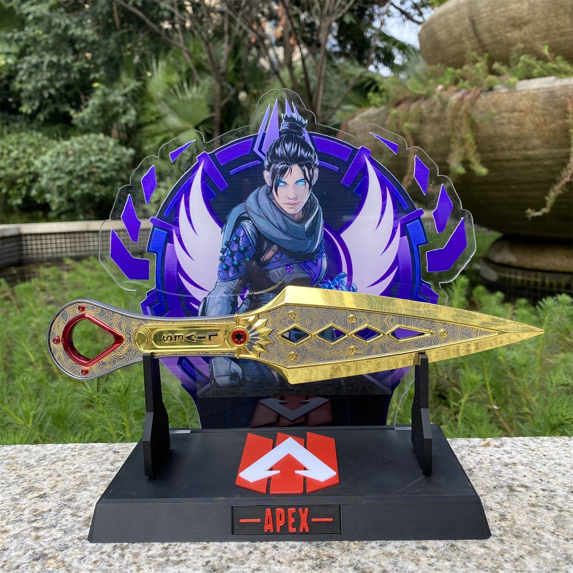 Wraith Heirloom Recolor Last Hope Wraith Kunai Better Damascus Steel Pattern Version
