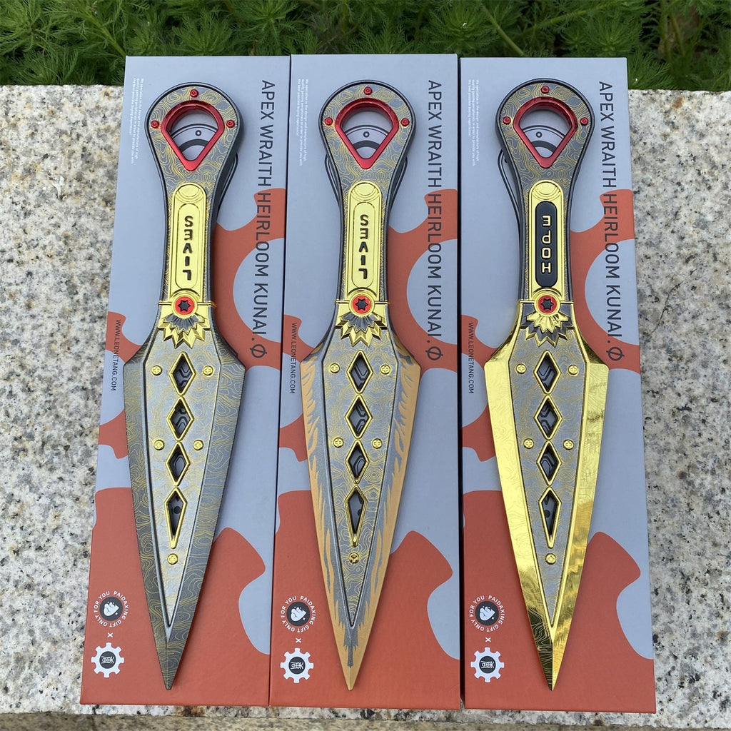 Wraith Heirloom Recolor Hope's Dawn Wraith Kunai Top Rank Metal Replica