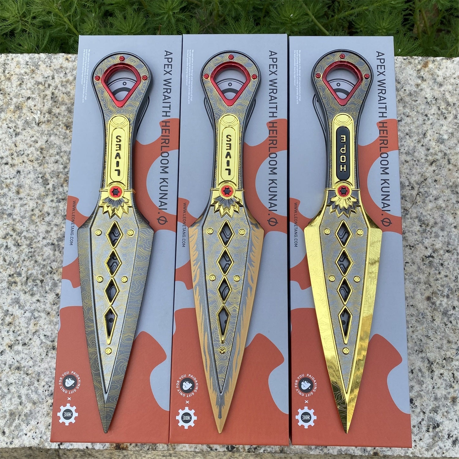 Wraith Heirloom Recolor Hope's Dawn Wraith Kunai Top Rank Metal Replica