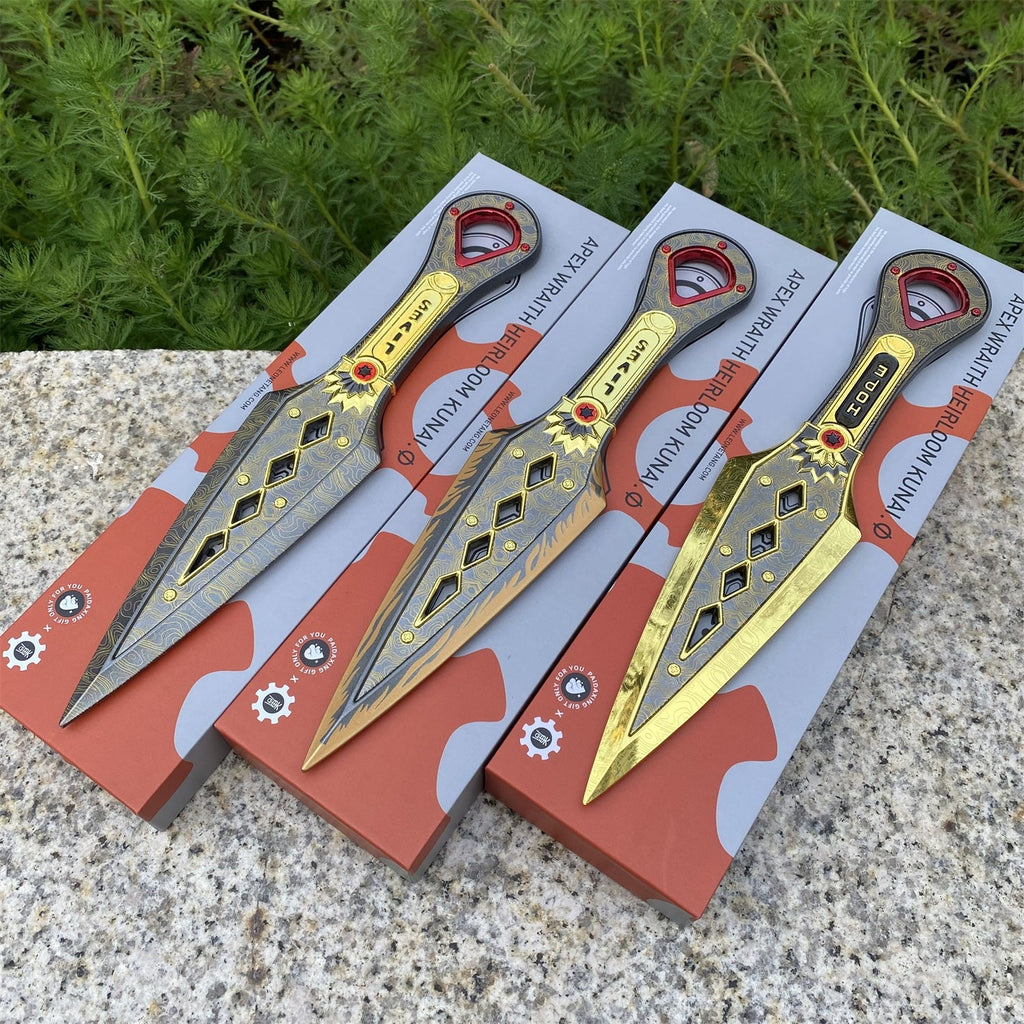 Wraith Heirloom Recolor Hope's Dawn Wraith Kunai Top Rank Metal Replica