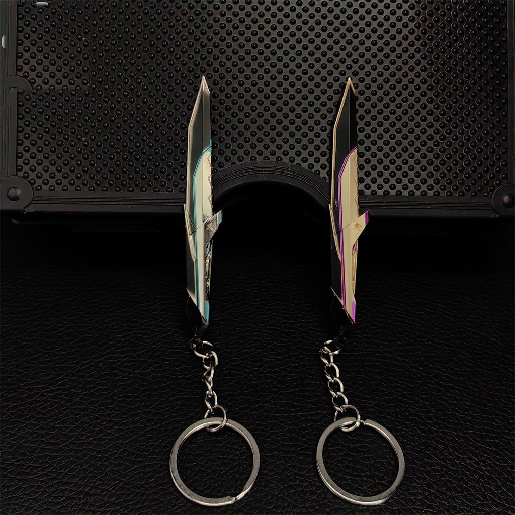 Mini XERØFANG Knife Tiny KeyChain Metal Pendant