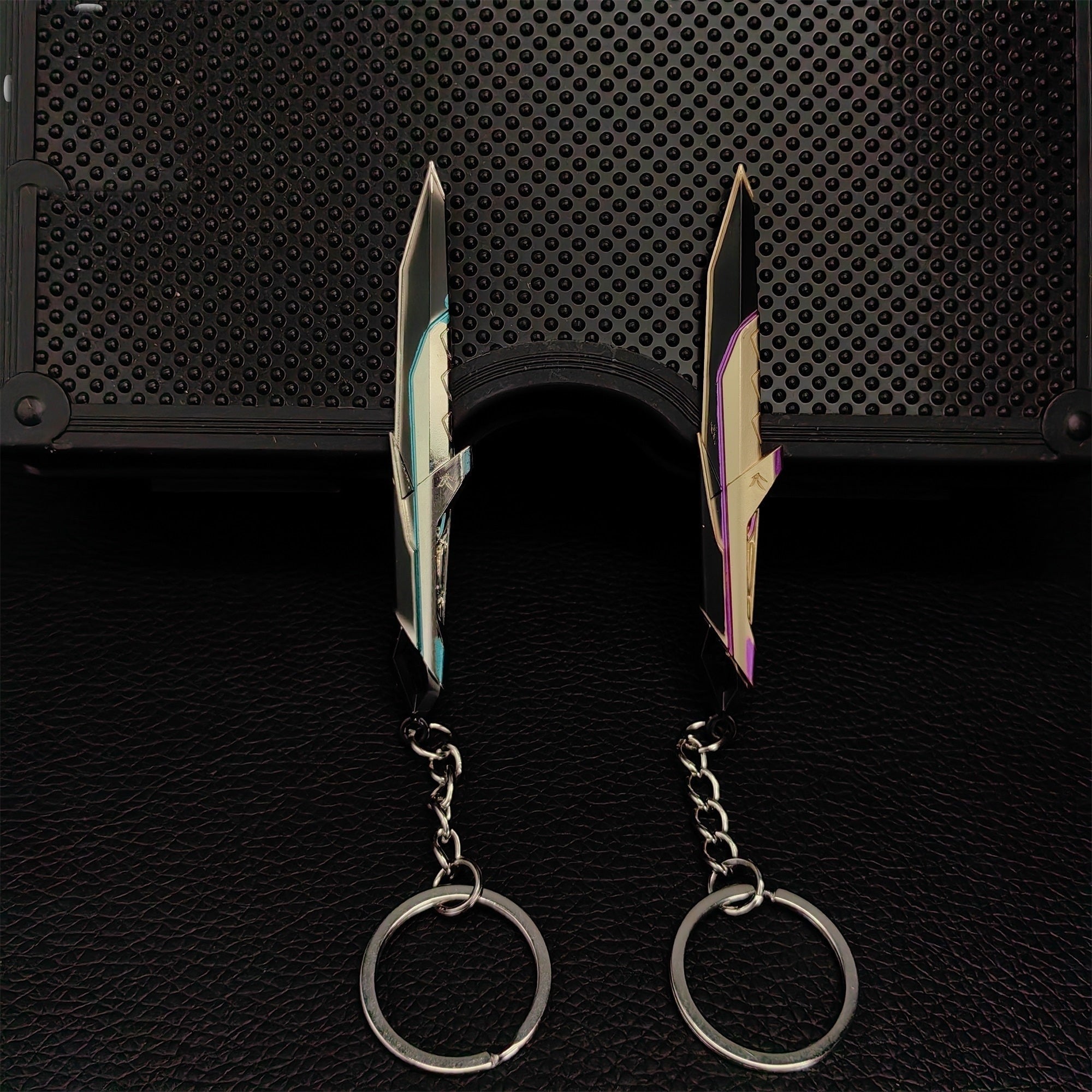 Mini XERØFANG Knife Tiny KeyChain Metal Pendant