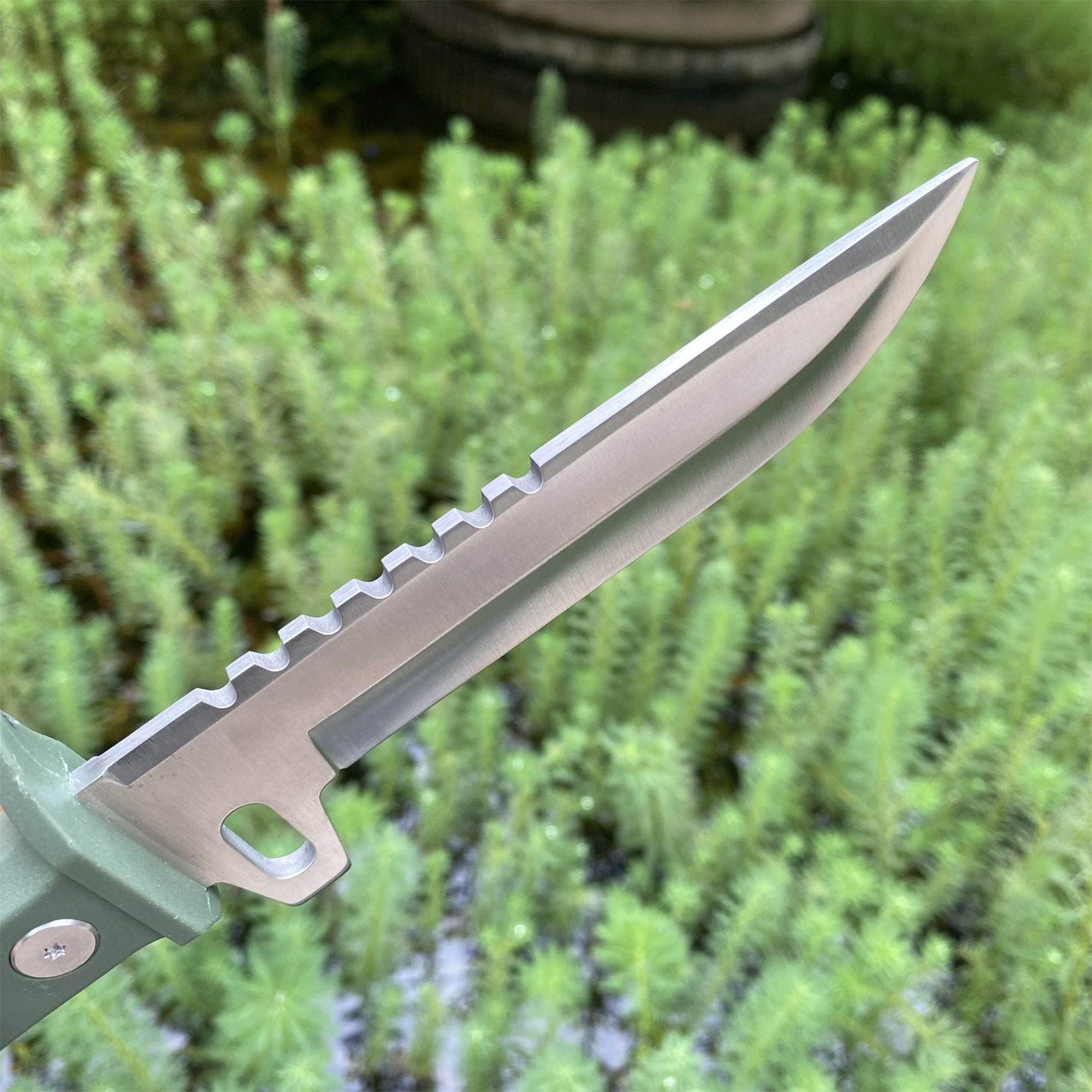 Blunt Blade Xenohunter Knife IRL Steel Version