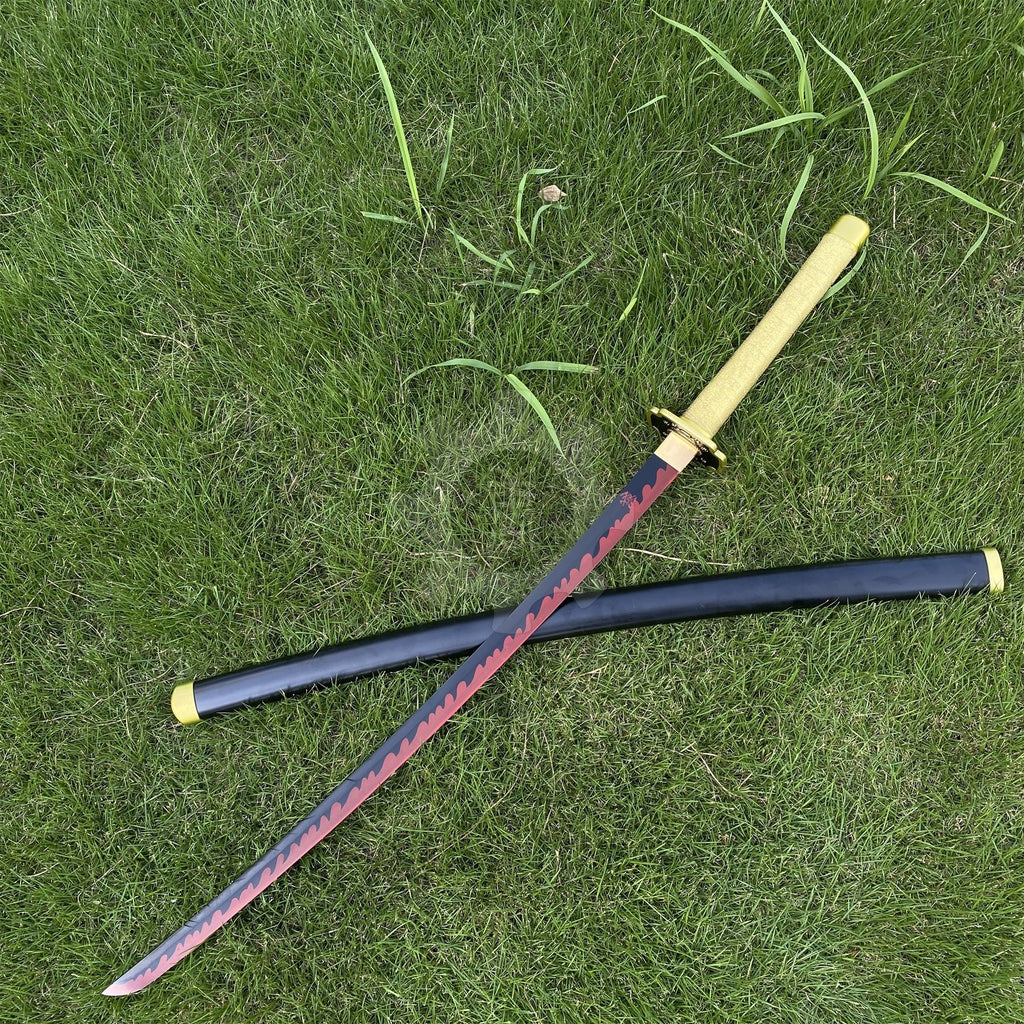 Yoriichi Tsugikuni Nichirin Sword Orignal Sun Breathing Nichirin Blade For Collection