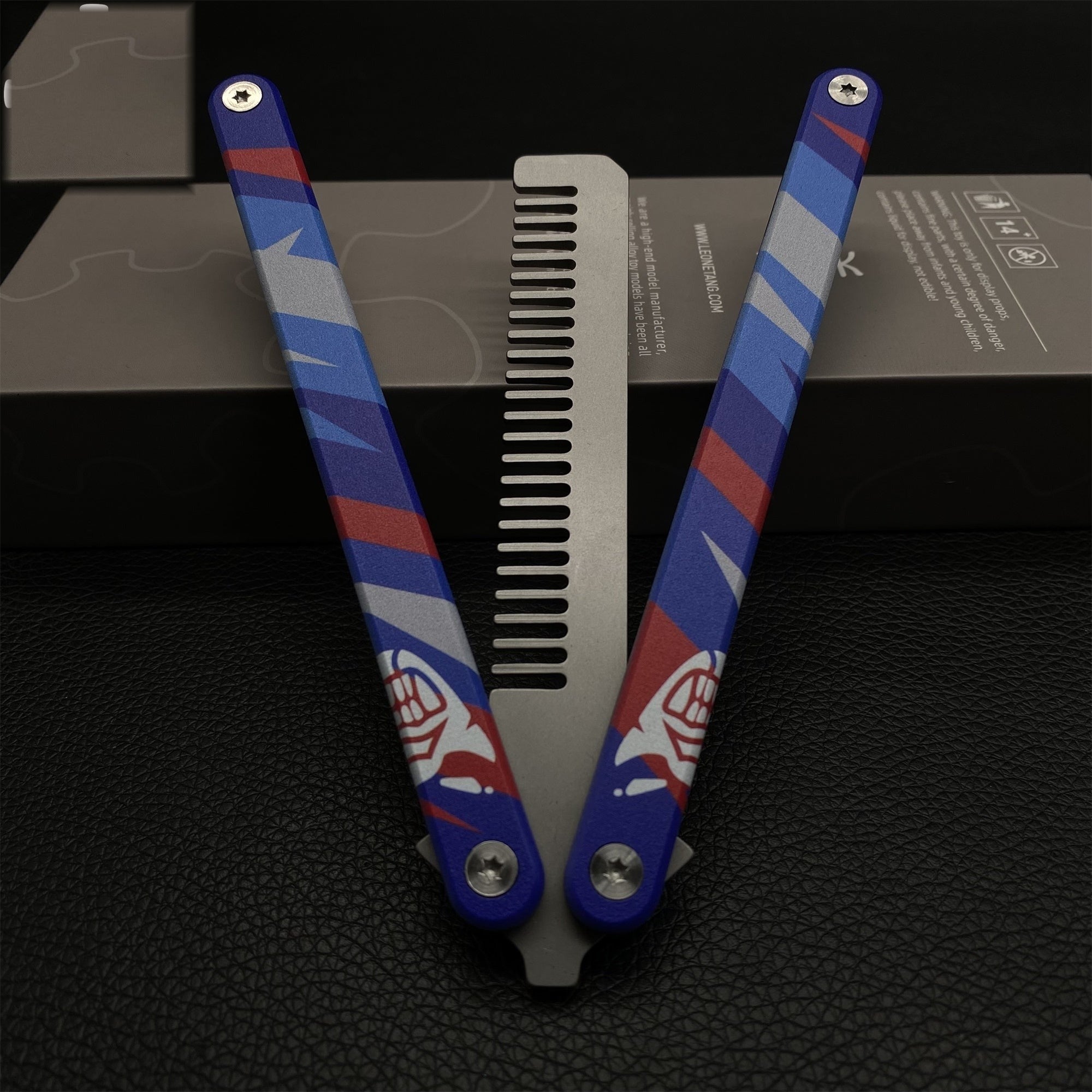 High-End CNC Yoru Comb Aluminum Alloy Handle Yoru Knife Balisong Trainer