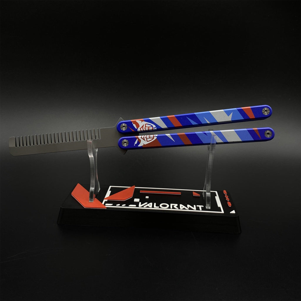 High-End CNC Yoru Comb Aluminum Alloy Handle Yoru Knife Balisong Trainer