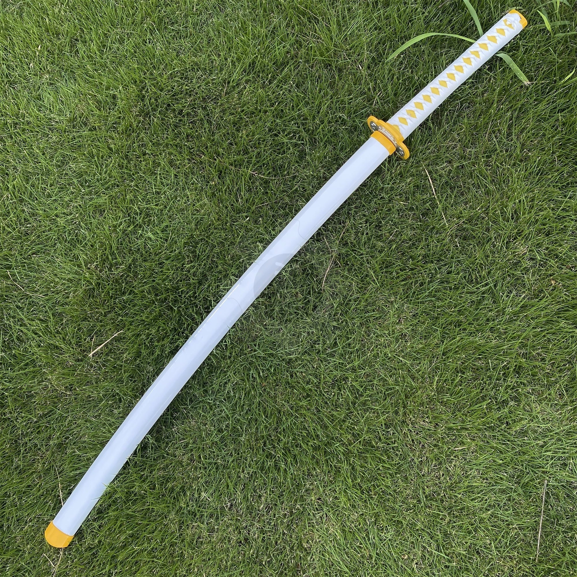 Zenitsu Agatsuma Nichirin Sword Handmade Carbon Steel Katana For Collection