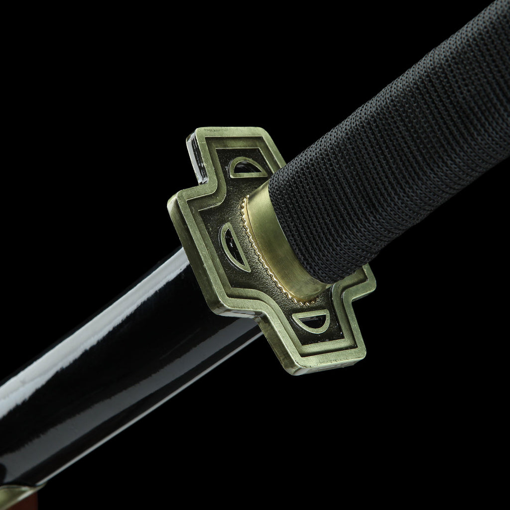 Zoro Yubashiri Katana Carbon Steel Samurai Sword For Collection