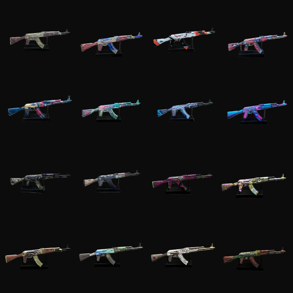 Ultimate CSGO AK-47 Hot Skin Metal Tiny Gun For Collection