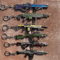 Hot Game Gun Keychain Charms On Sale