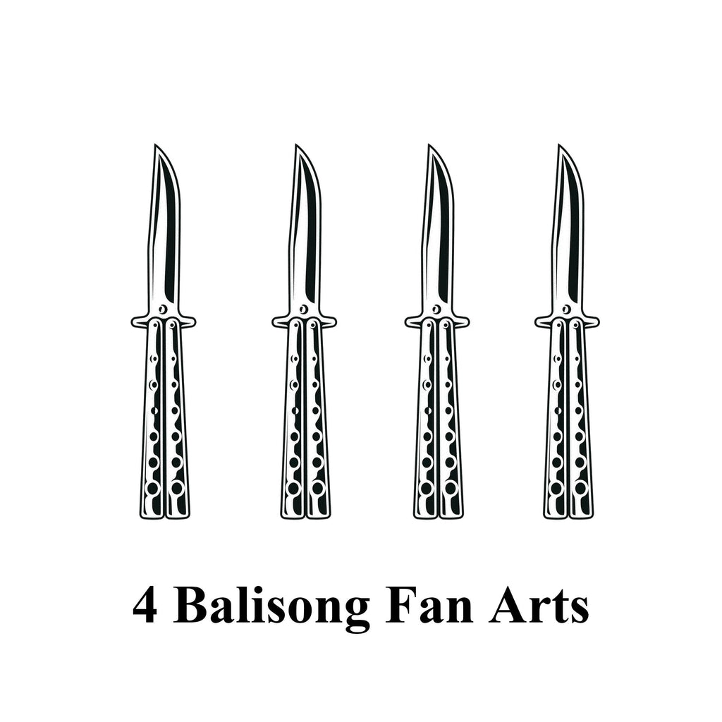 Anime Balisong Fan Arts Mystery Prize Pack