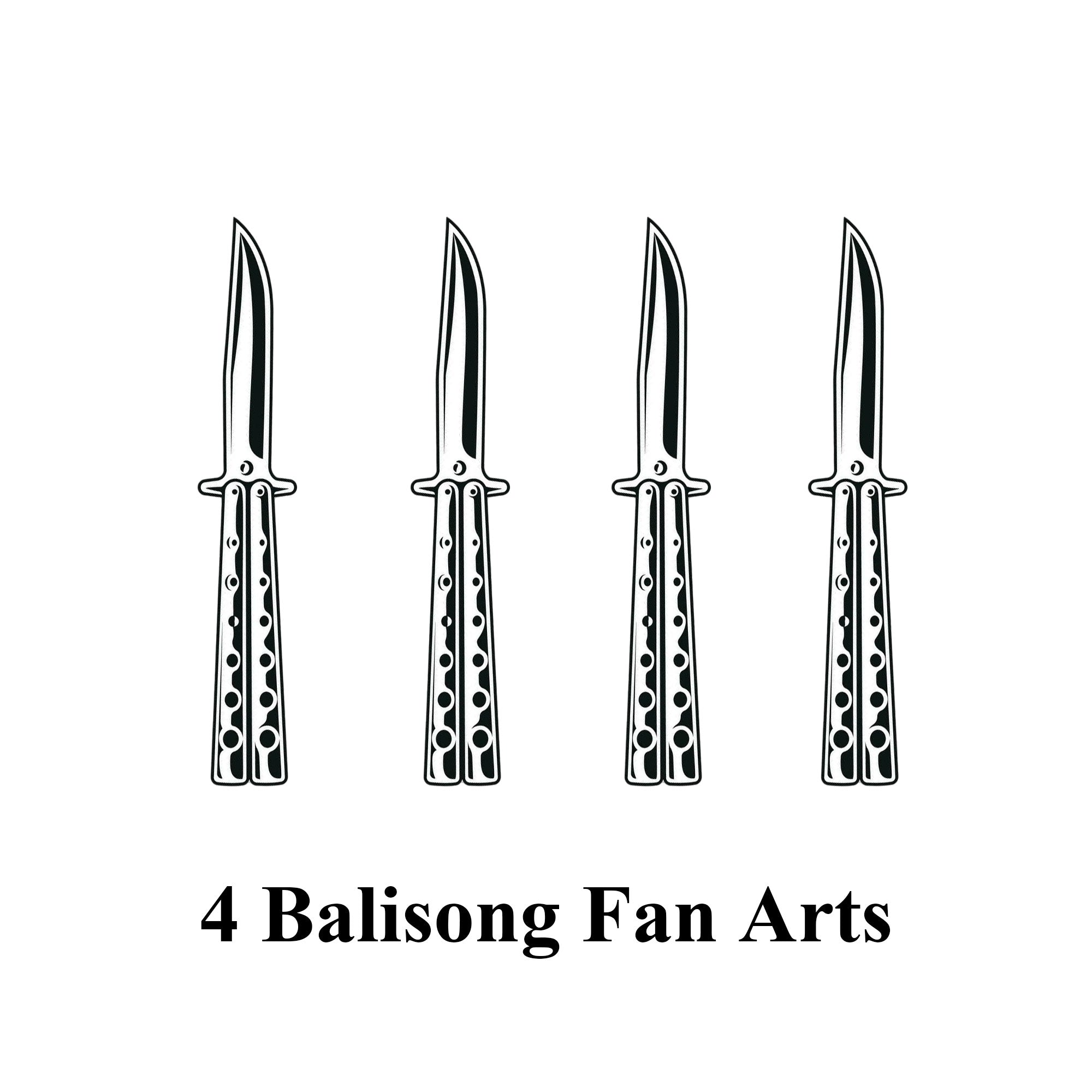 Anime Balisong Fan Arts Mystery Prize Pack