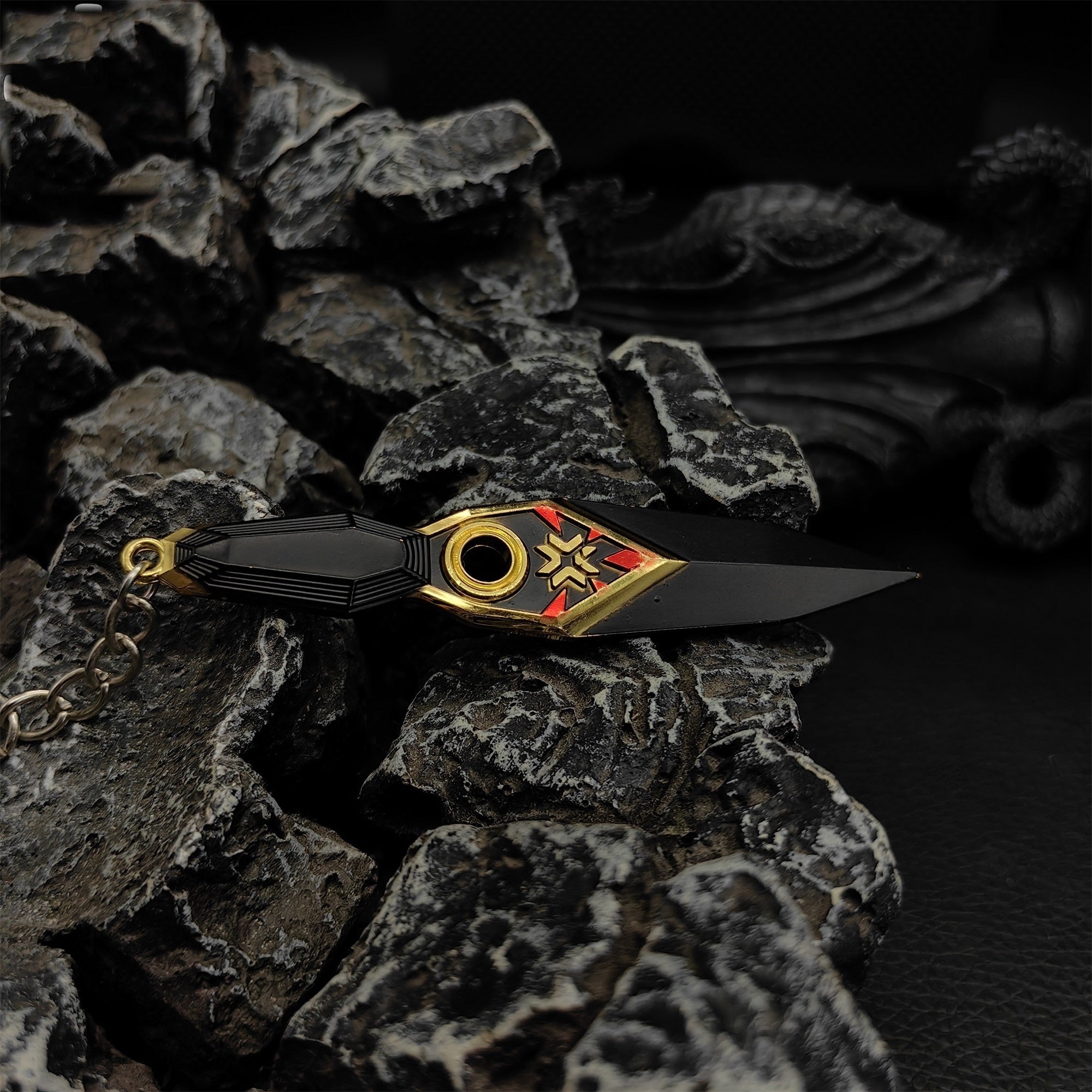 Val Champions 2023 Kunai Metal Keychain