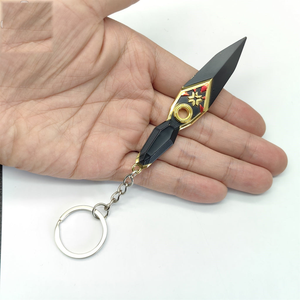 Val Champions 2023 Kunai Metal Keychain