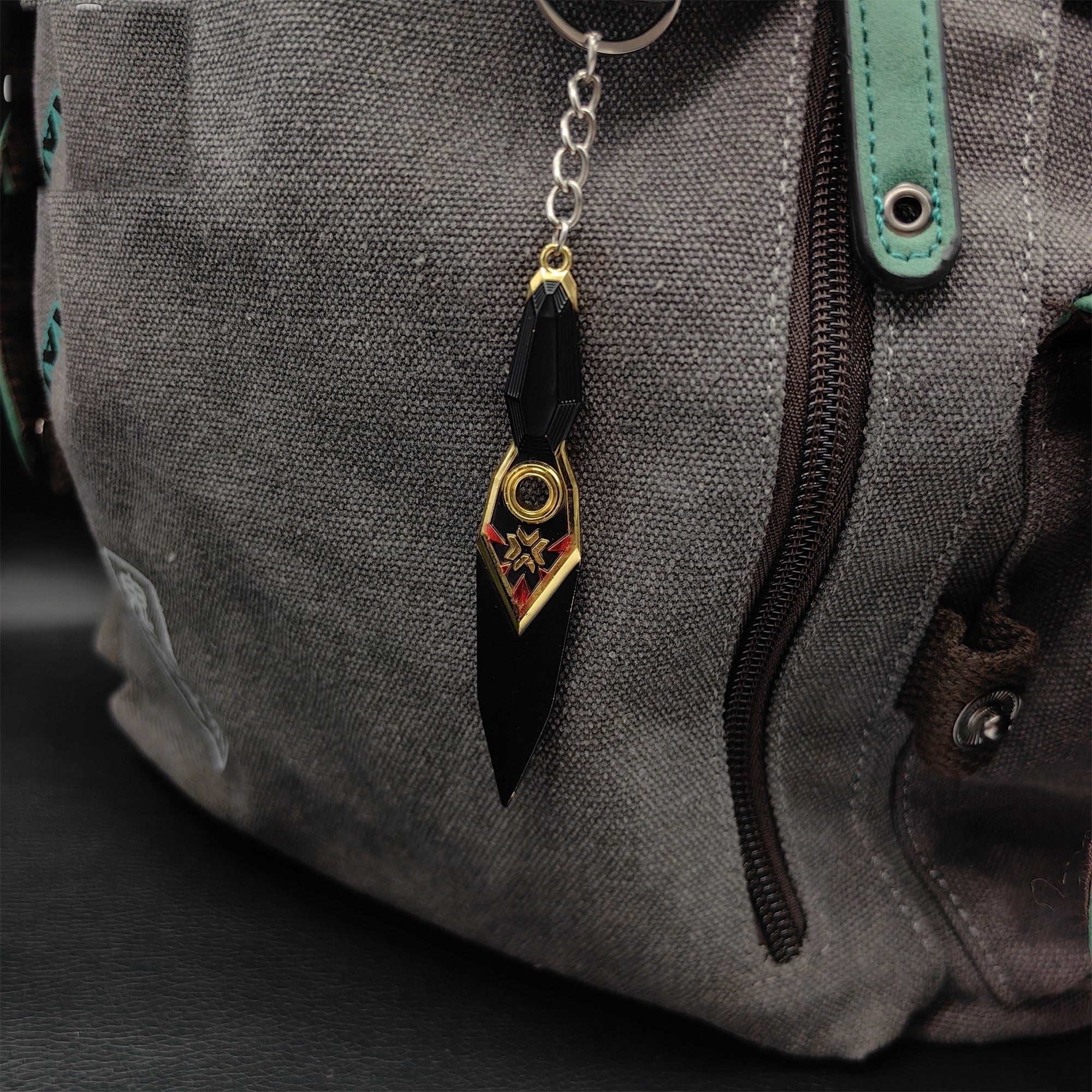 Val Champions 2023 Kunai Metal Keychain
