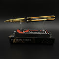 Metal Champions 2025 Butterfly Knife Replica - Dull Blade Prop For Collection