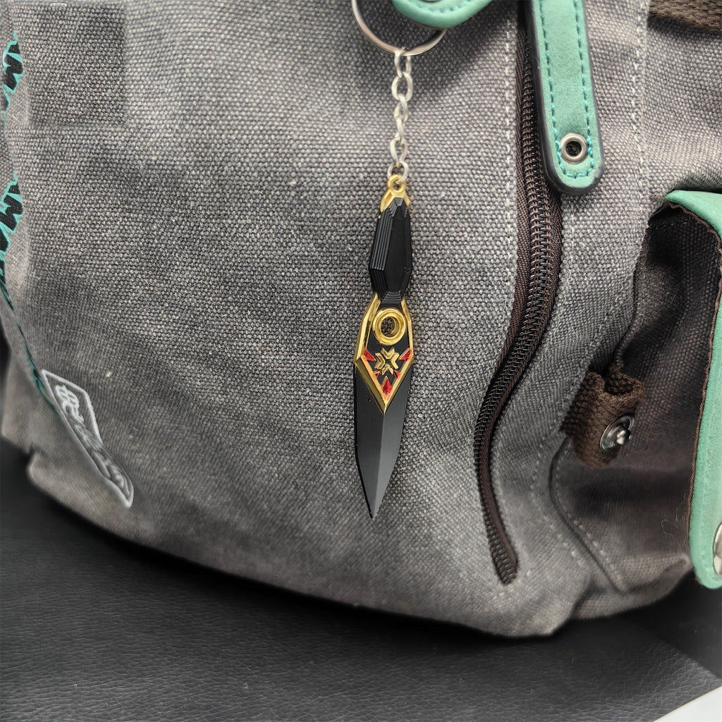 Val Champions 2023 Kunai Metal Keychain