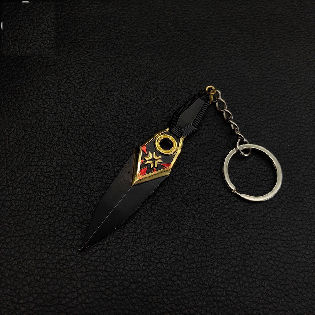 Val Champions 2023 Kunai Metal Keychain