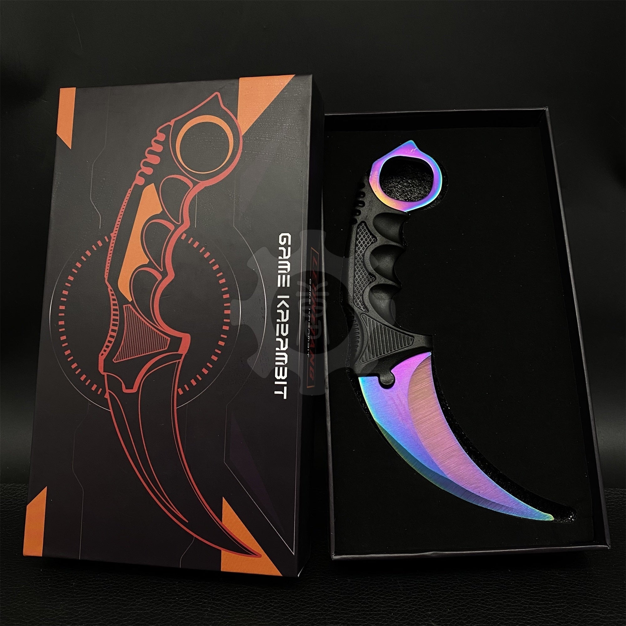 Global Offensive Game Karambit Blunt Blade Replica With Gift Box