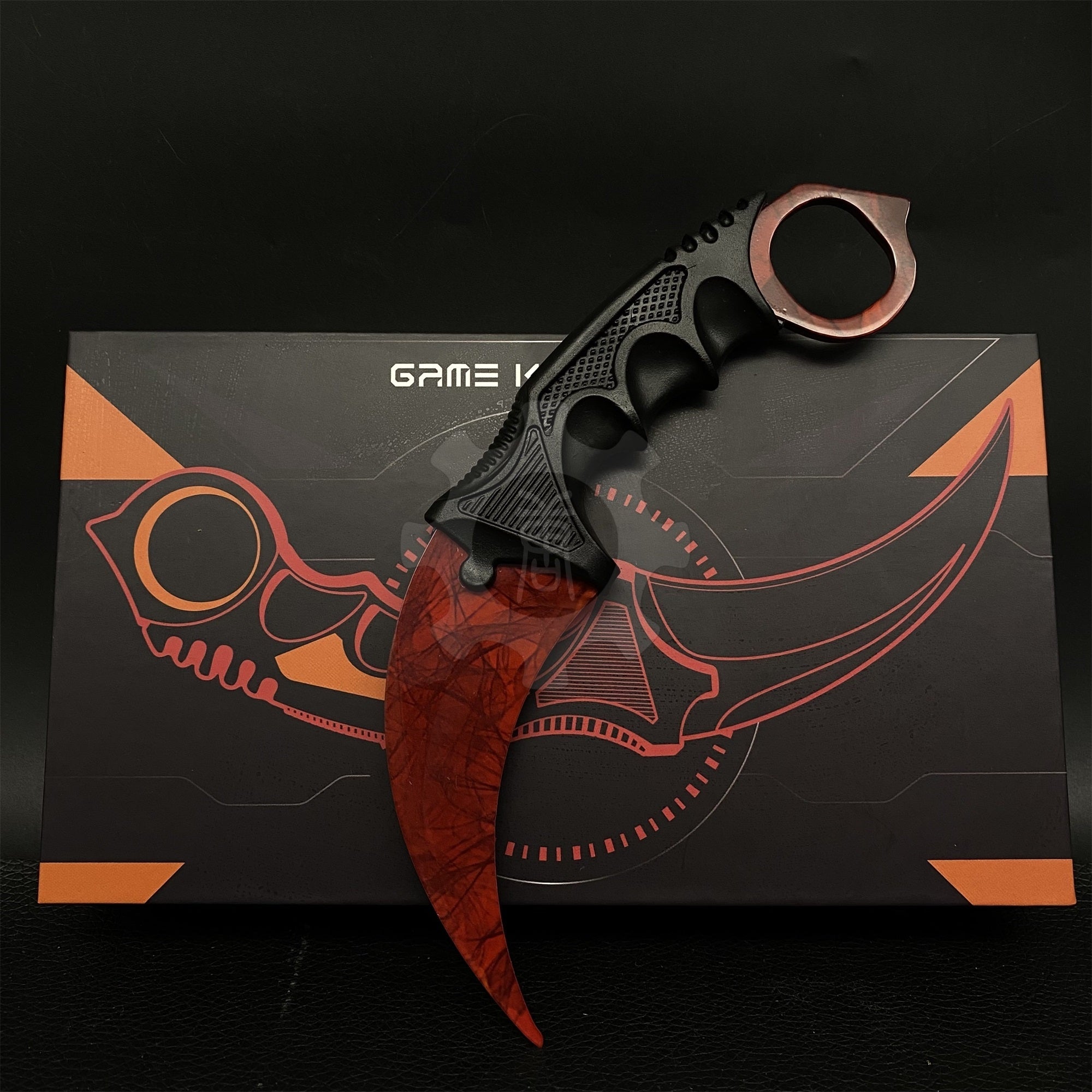 Global Offensive Game Karambit Blunt Blade Replica With Gift Box