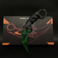 Global Offensive Game Karambit Blunt Blade Replica With Gift Box