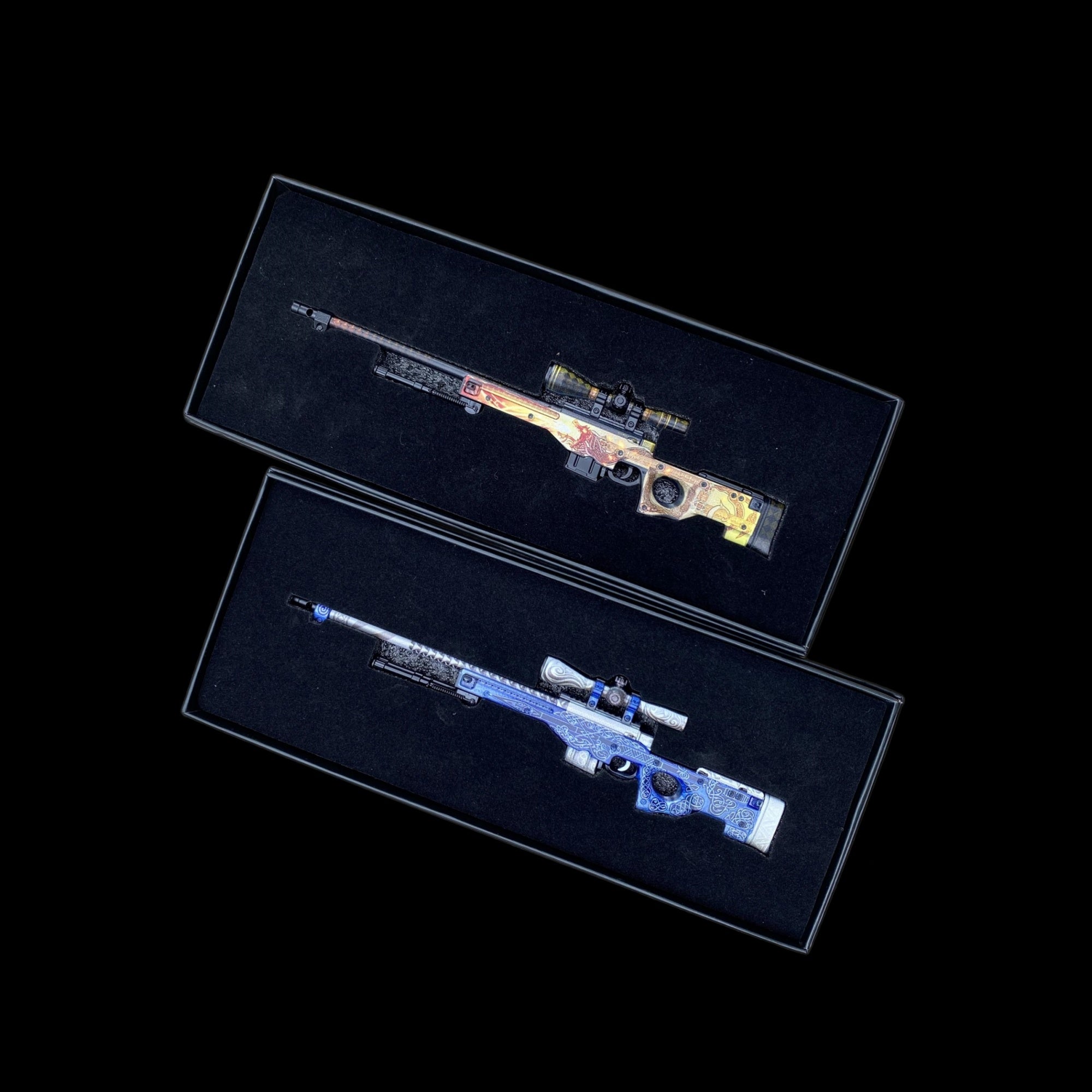 Metal CS Dragon Lore & Gungnir AWP Miniature