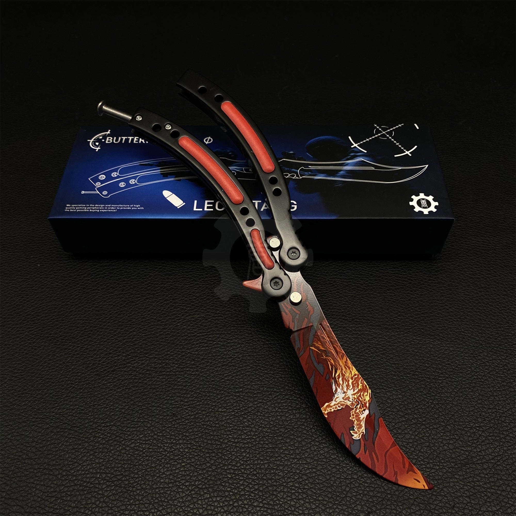 GO Game Butterfly Knife Game Balisong Trainer IRL