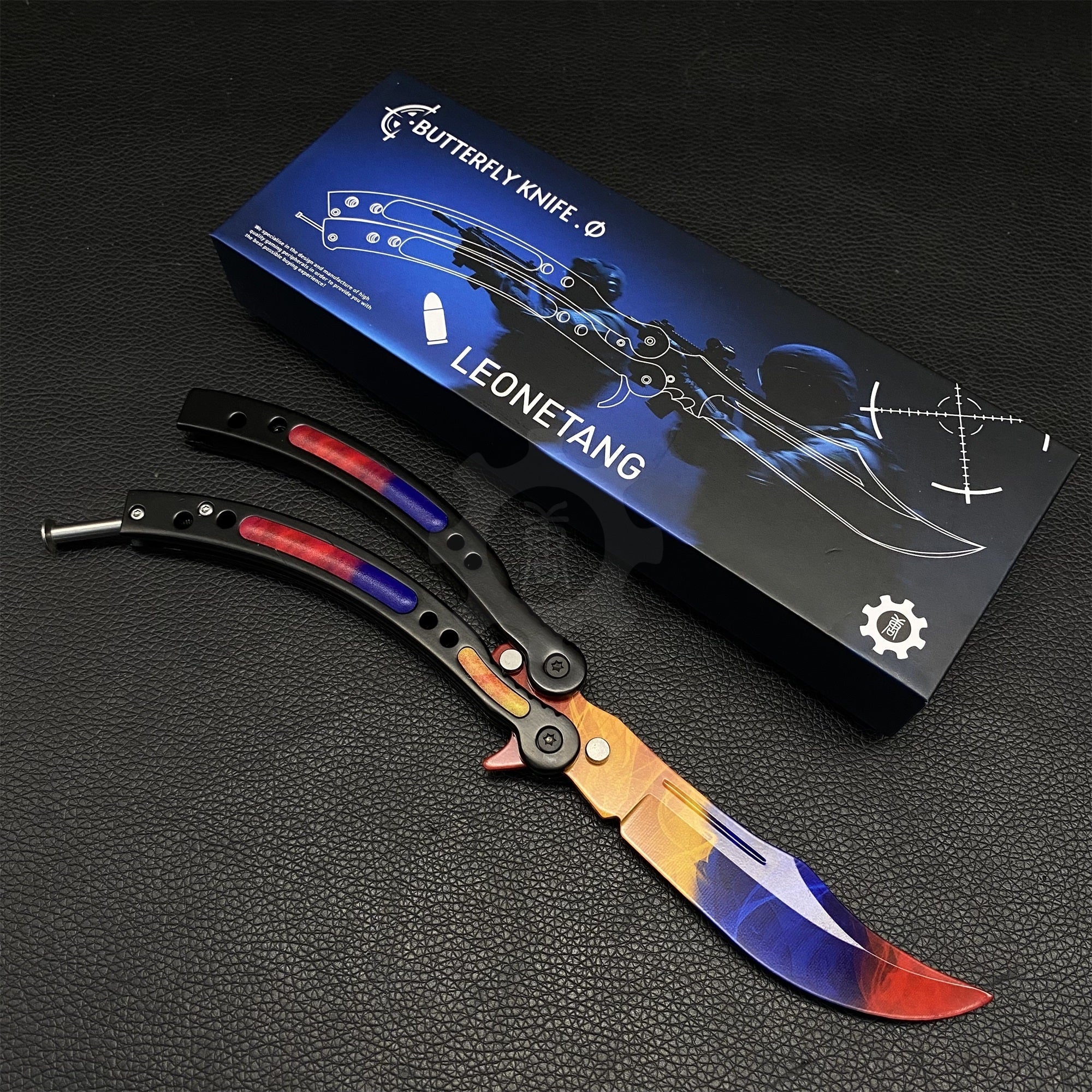 GO Game Butterfly Knife Game Balisong Trainer IRL
