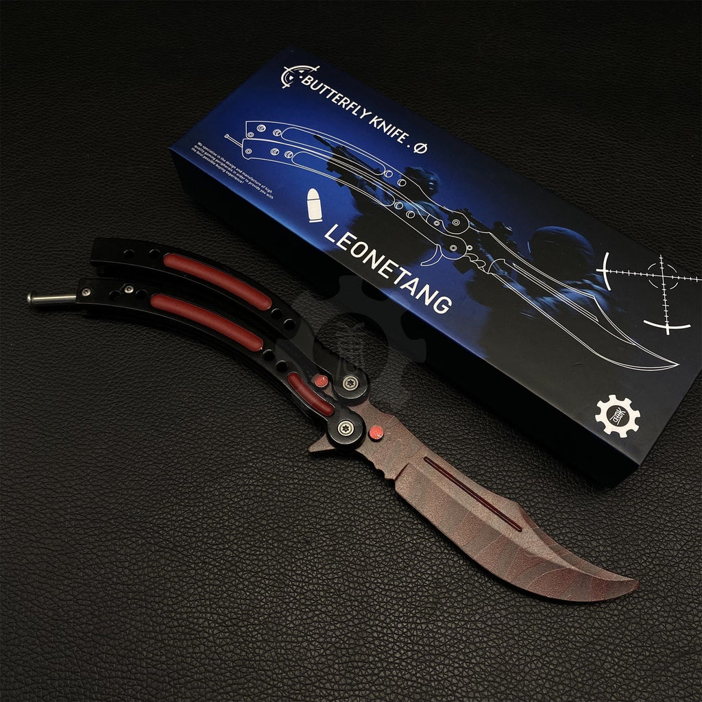 GO Game Butterfly Knife Game Balisong Trainer IRL