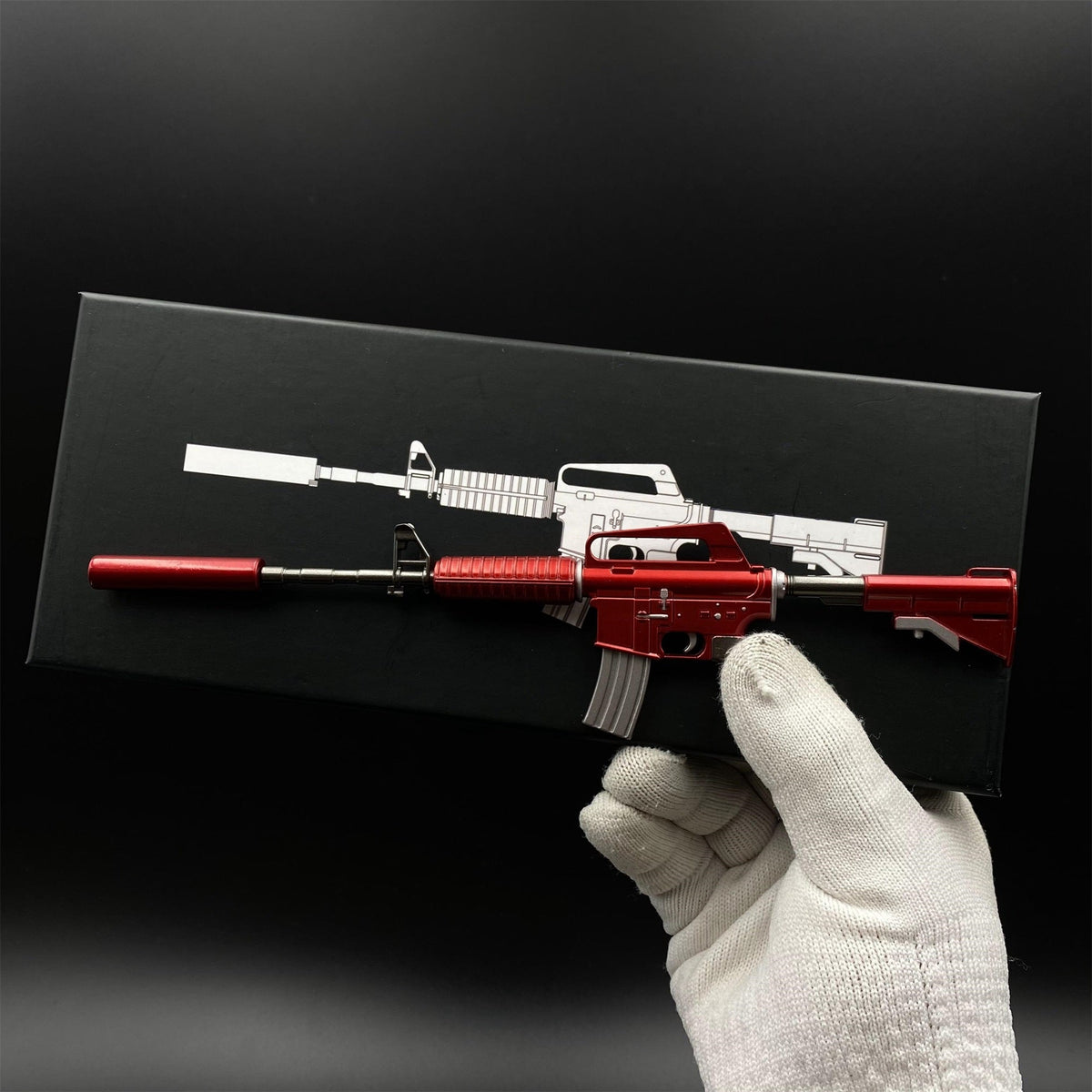 Mini Répliques Métal M4A1-S – Pack 7 en 1 (CS:GO)