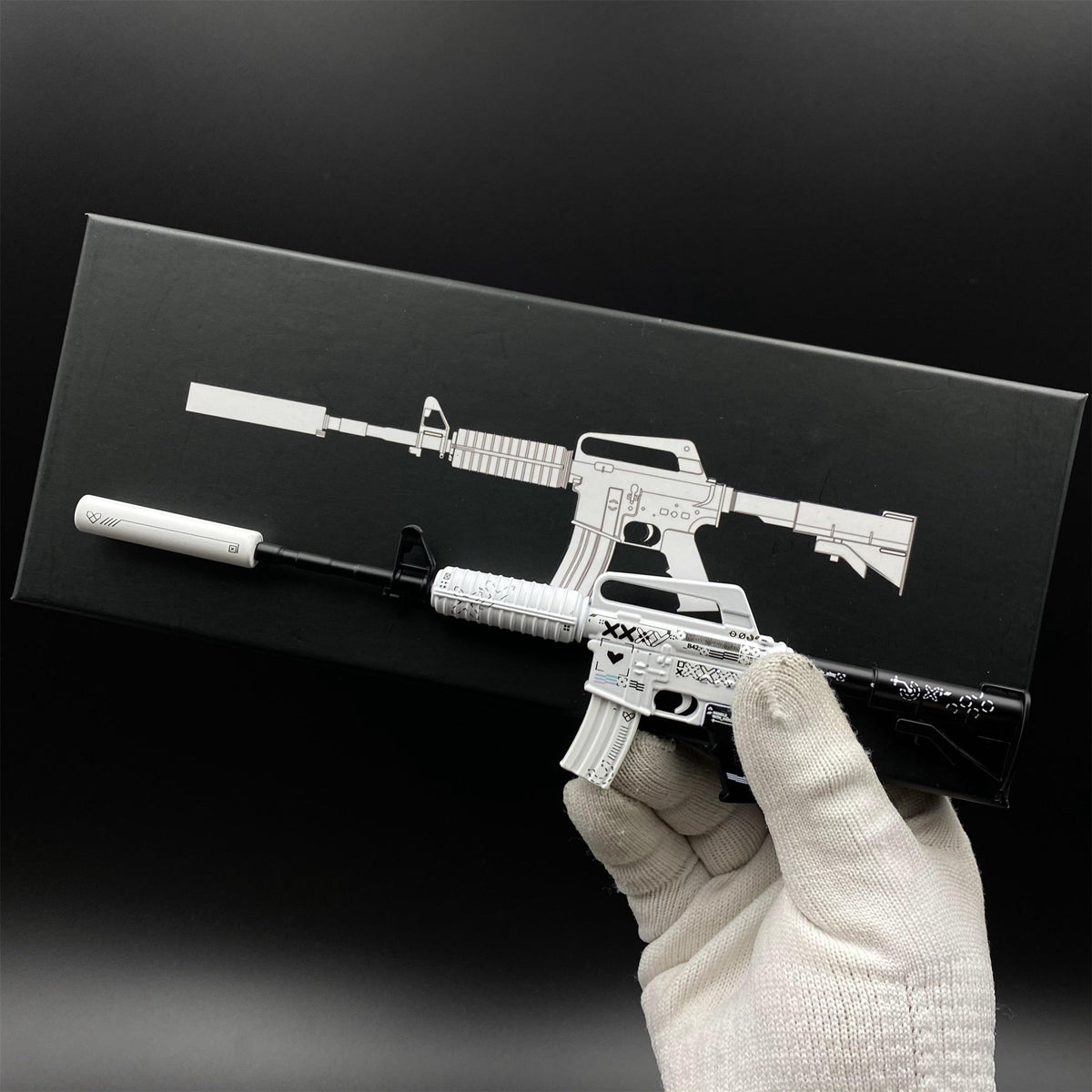 Mini Répliques Métal M4A1-S – Pack 7 en 1 (CS:GO)