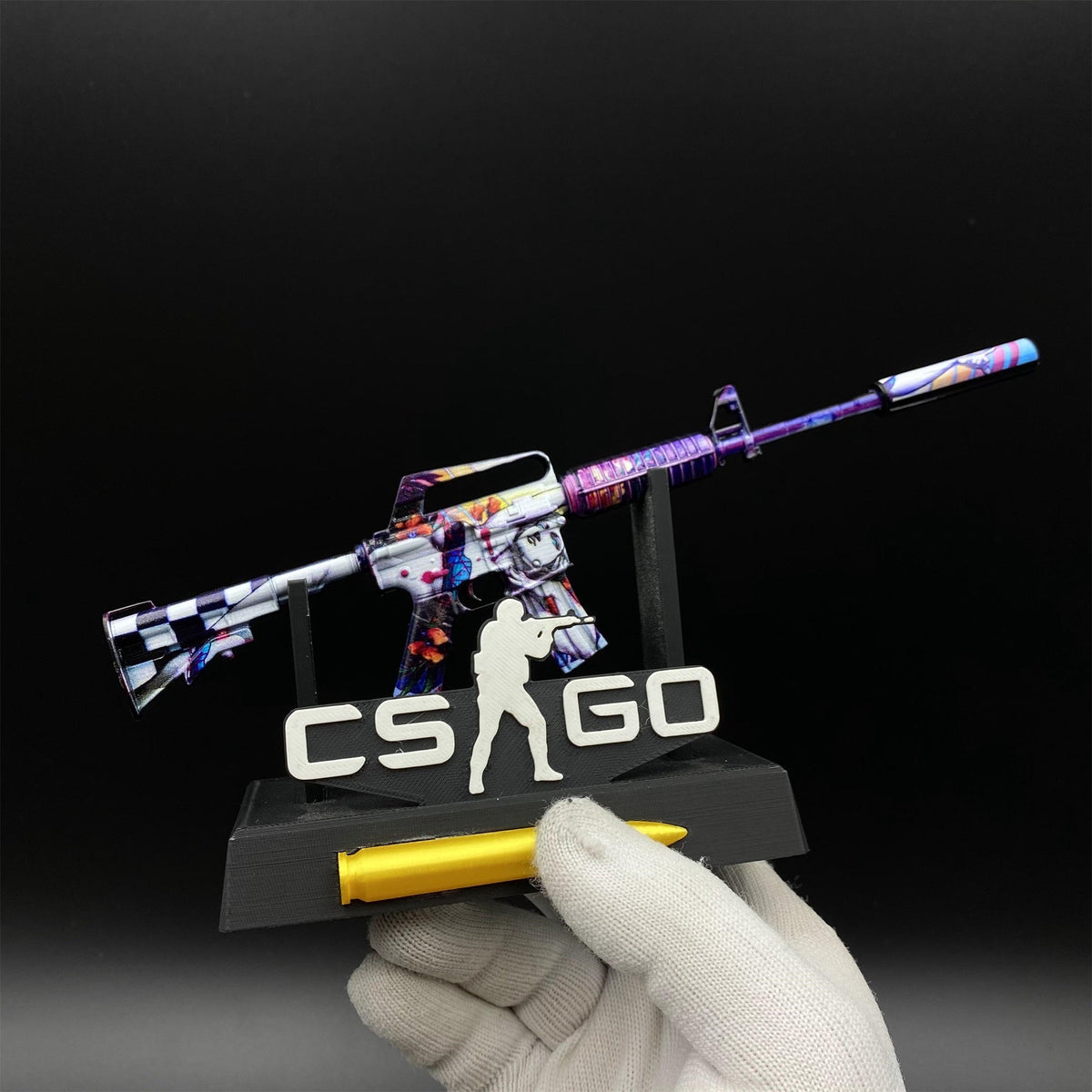 Mini Répliques Métal M4A1-S – Pack 7 en 1 (CS:GO)