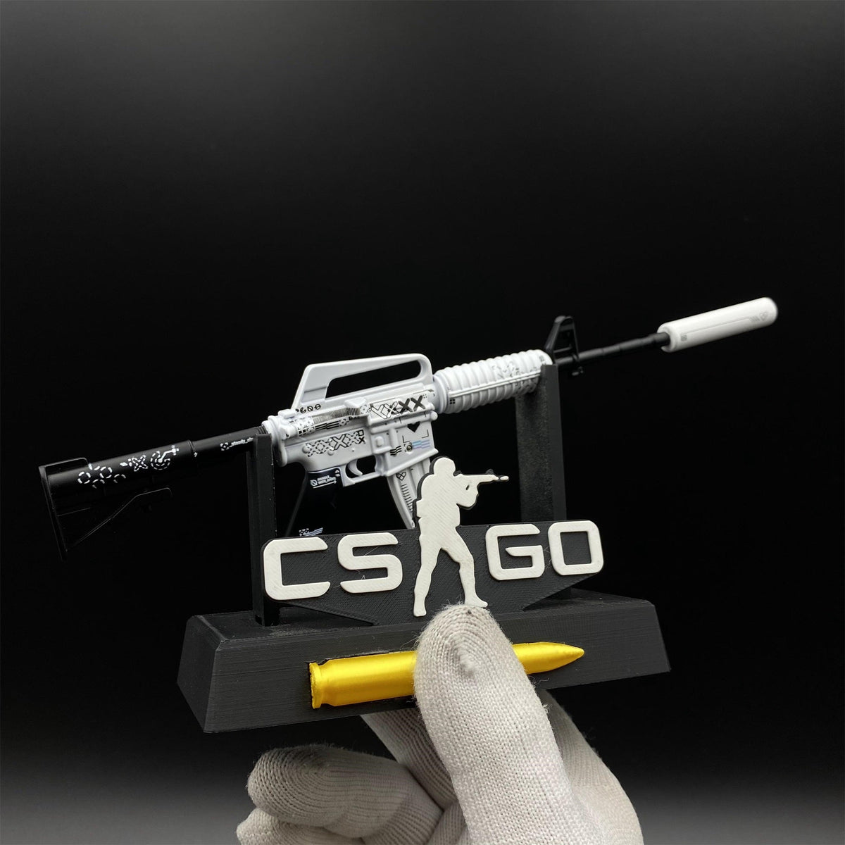 Mini Répliques Métal M4A1-S – Pack 7 en 1 (CS:GO)