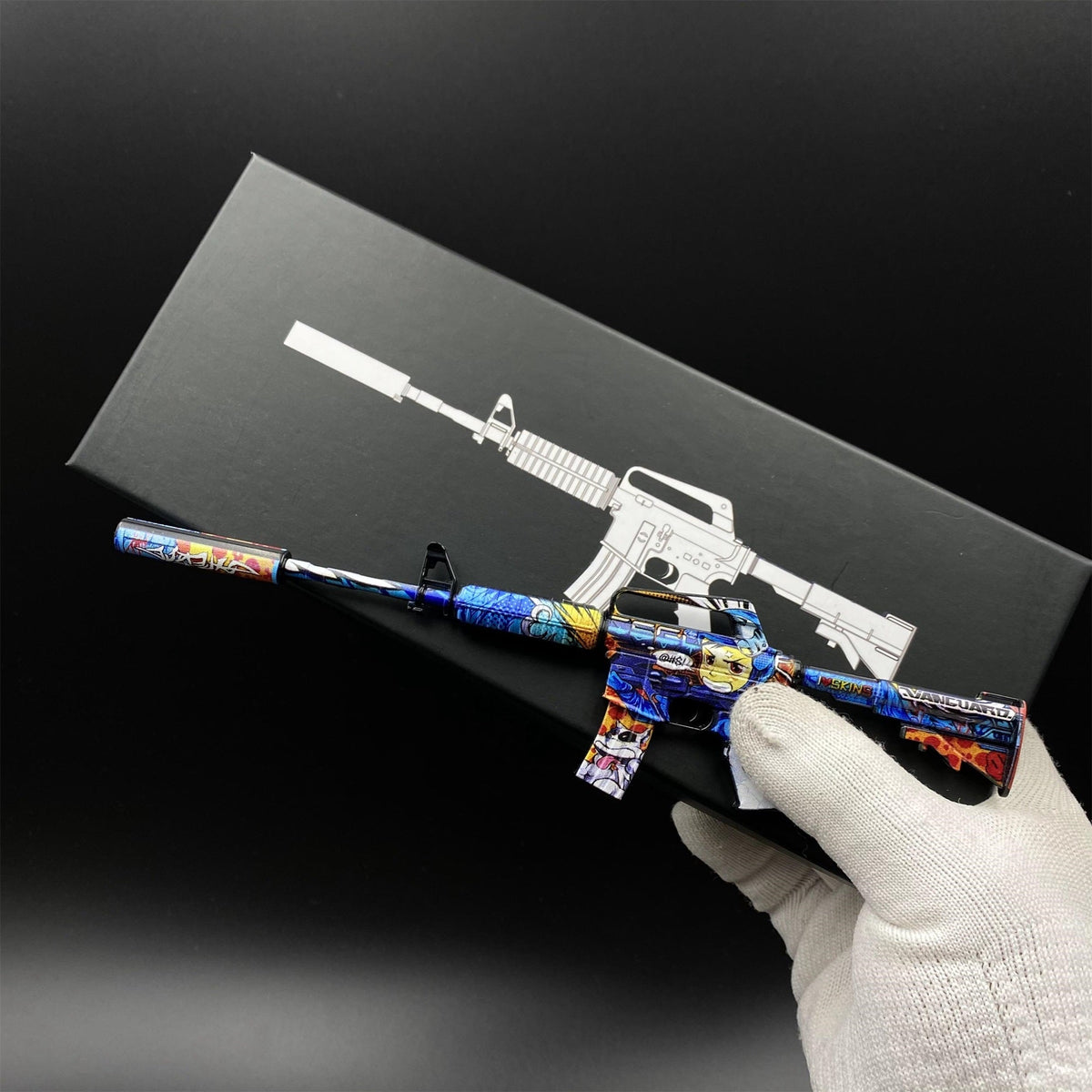Mini Répliques Métal M4A1-S – Pack 7 en 1 (CS:GO)