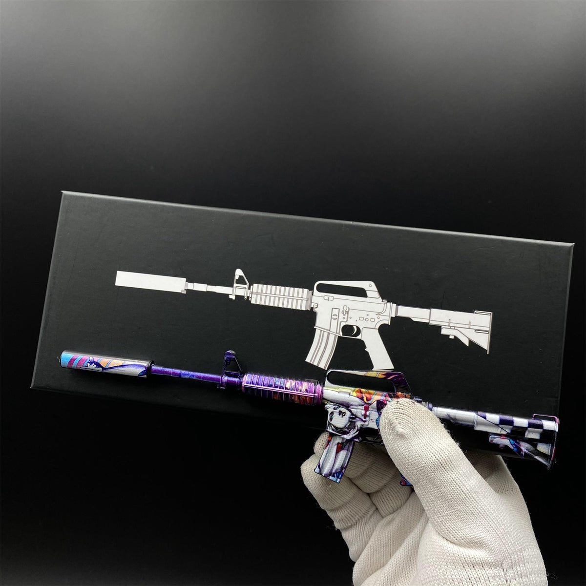 Mini Répliques Métal M4A1-S – Pack 7 en 1 (CS:GO)